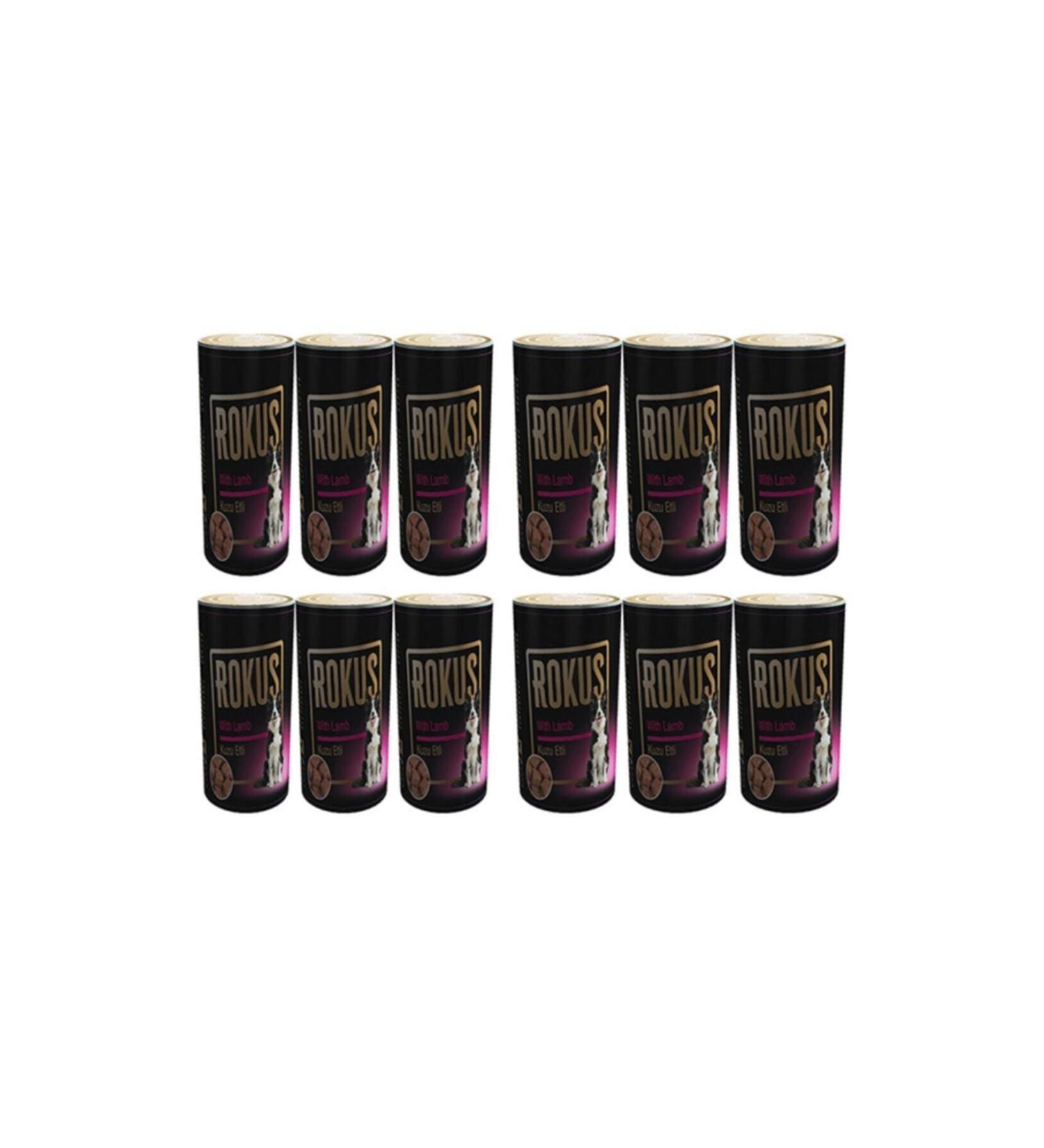 Rokus Lamb Meat 410 gr Dog Canned Food 12 Pieces Economical Package