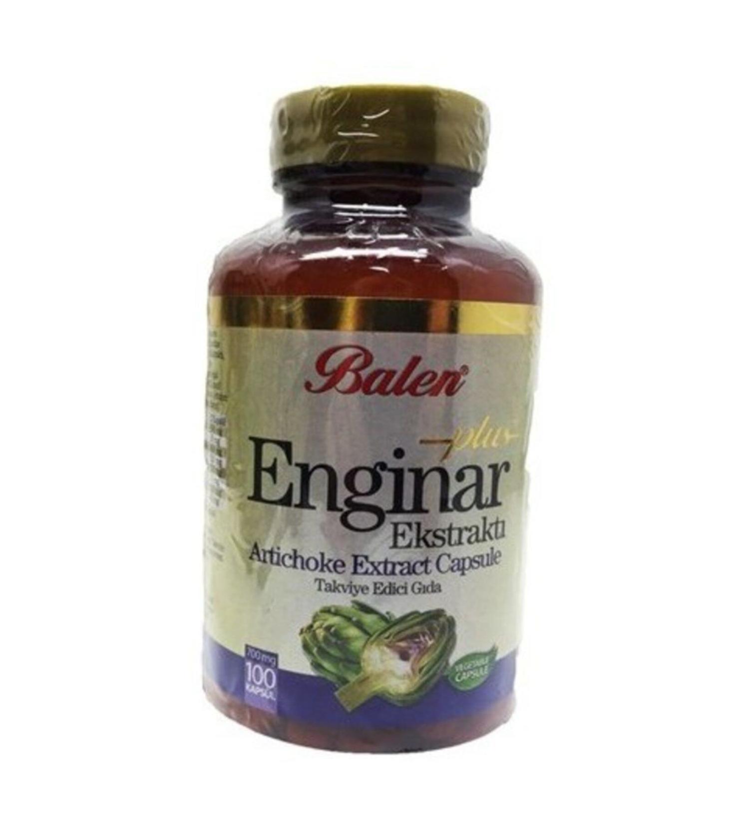 Balen Artichoke Plus Extract 700 Mg 100 Capsules 3 Boxes
