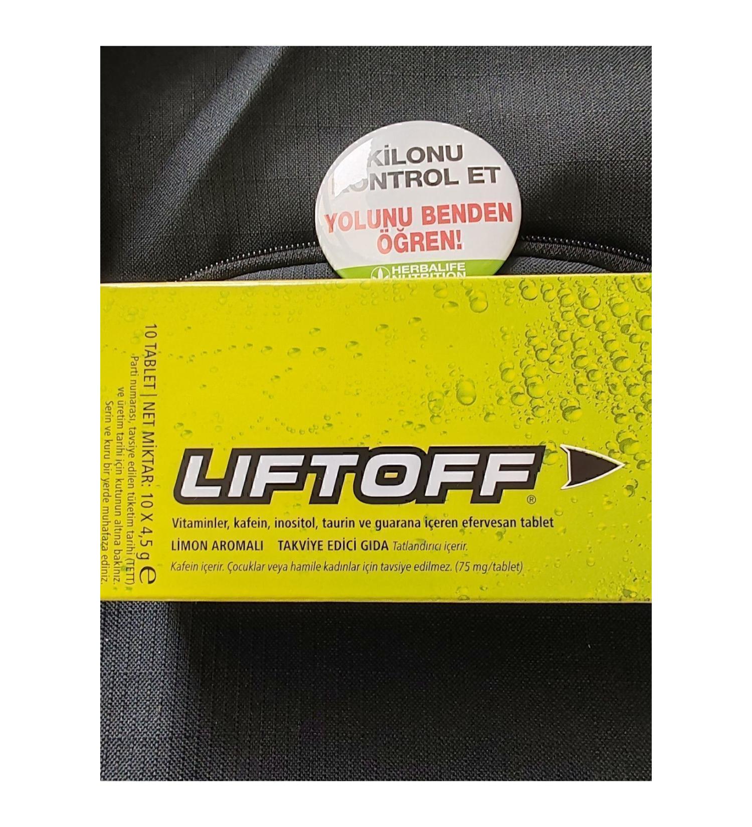 Herbalife Liftoff Lemon Flavored - Buy Online on GoSupps.com