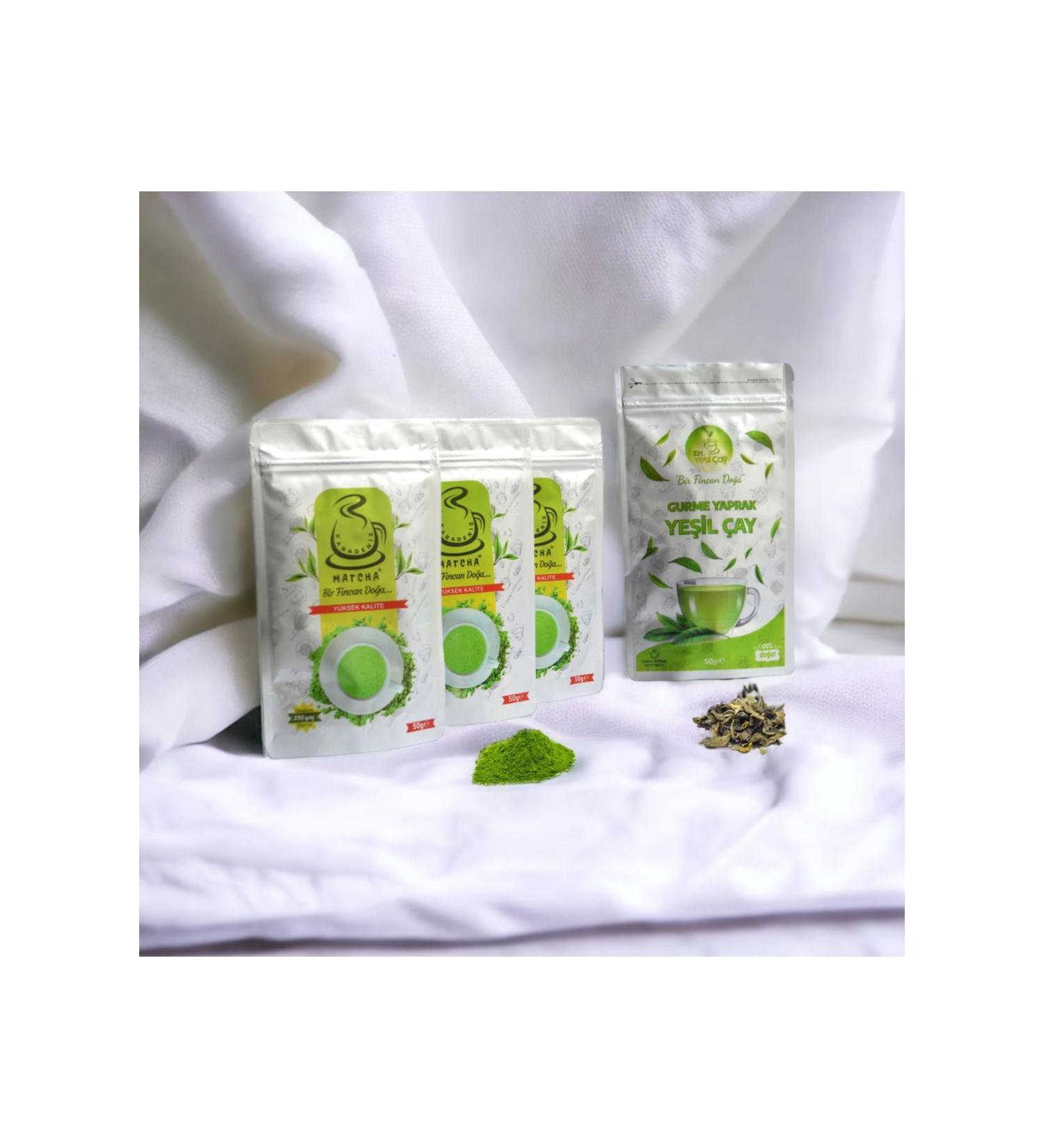 Black Sea Matcha High Quality Matcha Tea 3 X 50 gr (pure Matcha Powder) 50 gr Leaf Green Tea (DETOX FORM TEA) - Buy Online on GoSupps.com