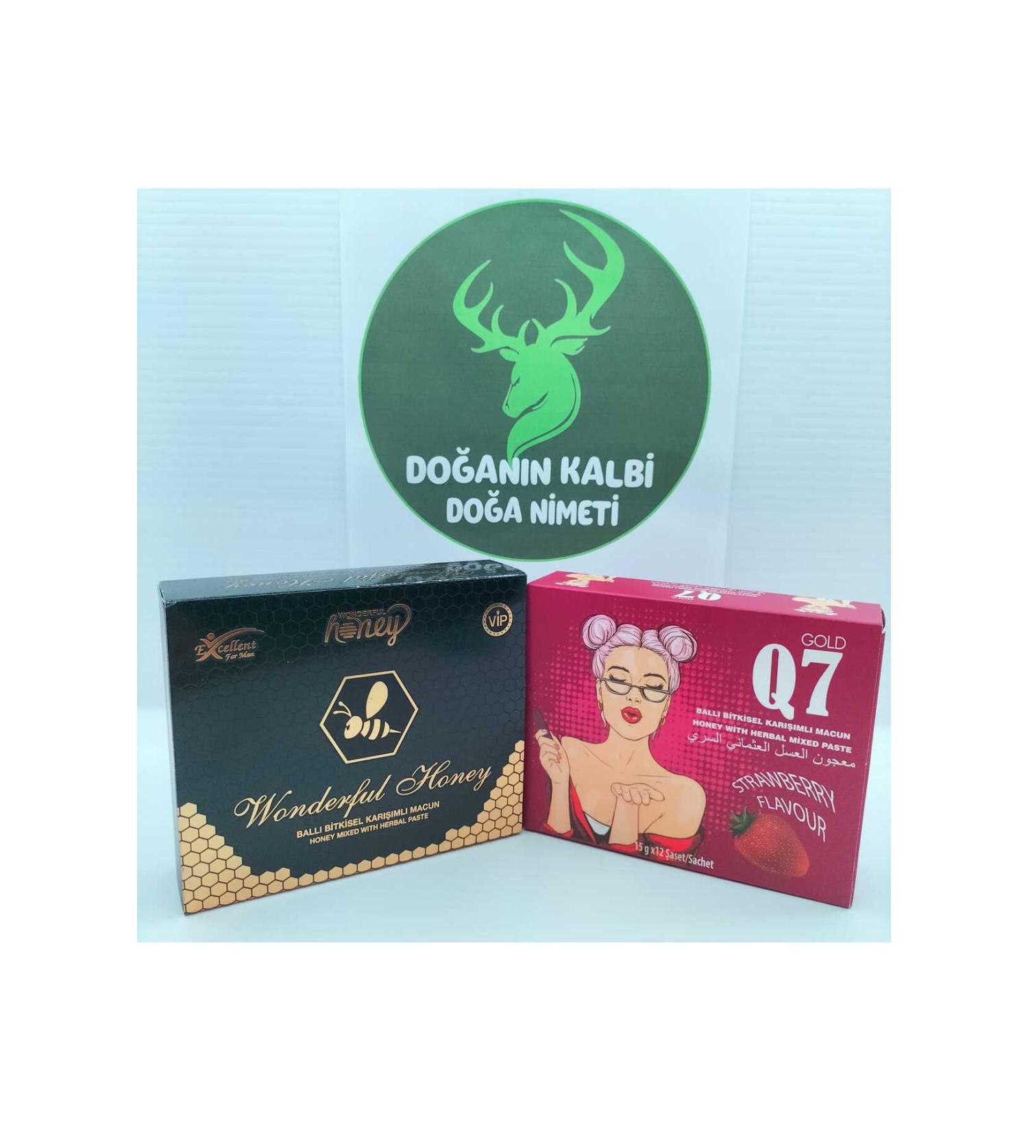GOLD Q7 Q7 Strawberry Honey 12 Li + Wonderful Honey Honey 12 Li Honey