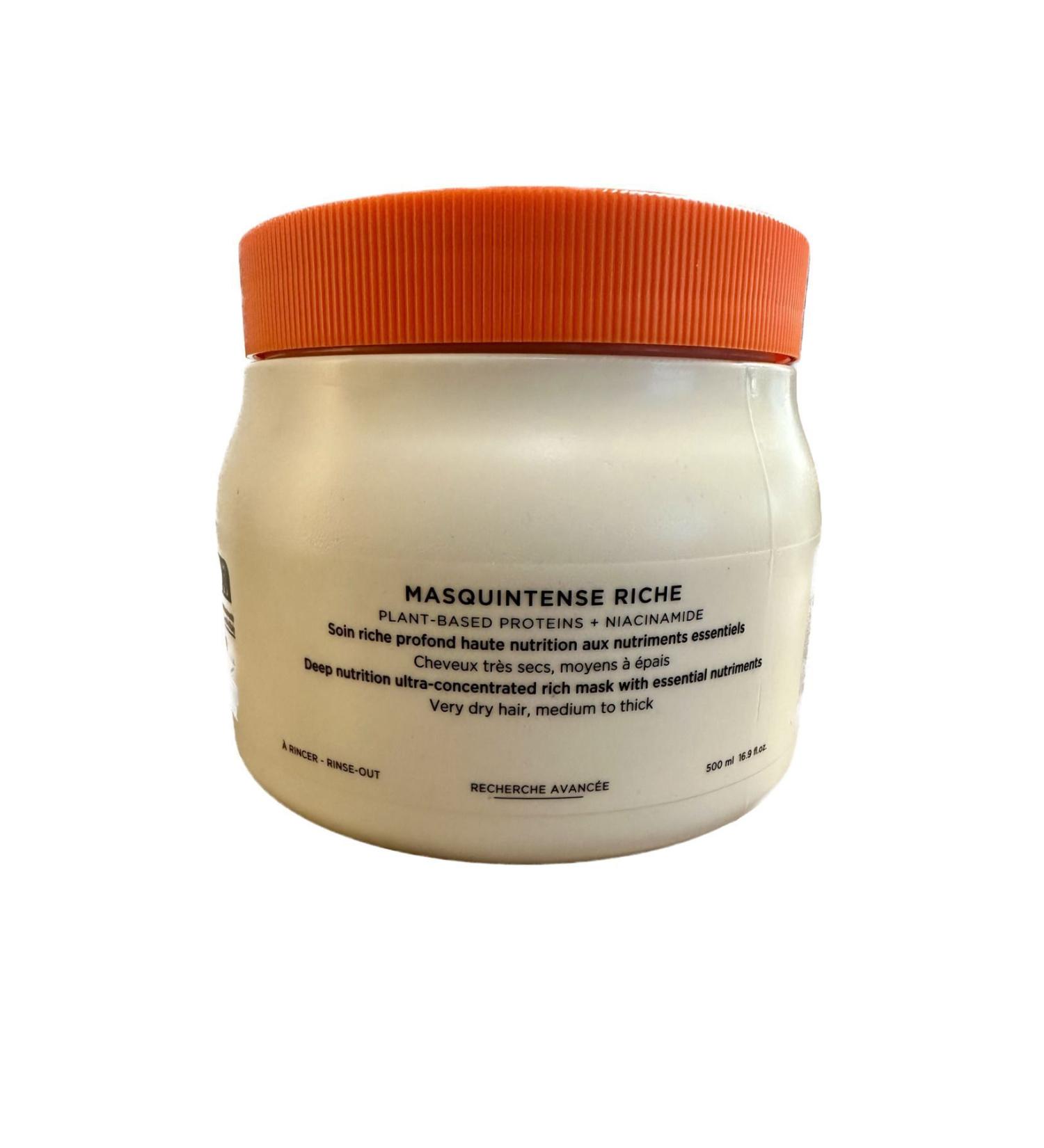 Kerastase Nutritive Masquintense Riche Deep Nourishing Intensive Hair Mask 500 ml - Buy Online on GoSupps.com