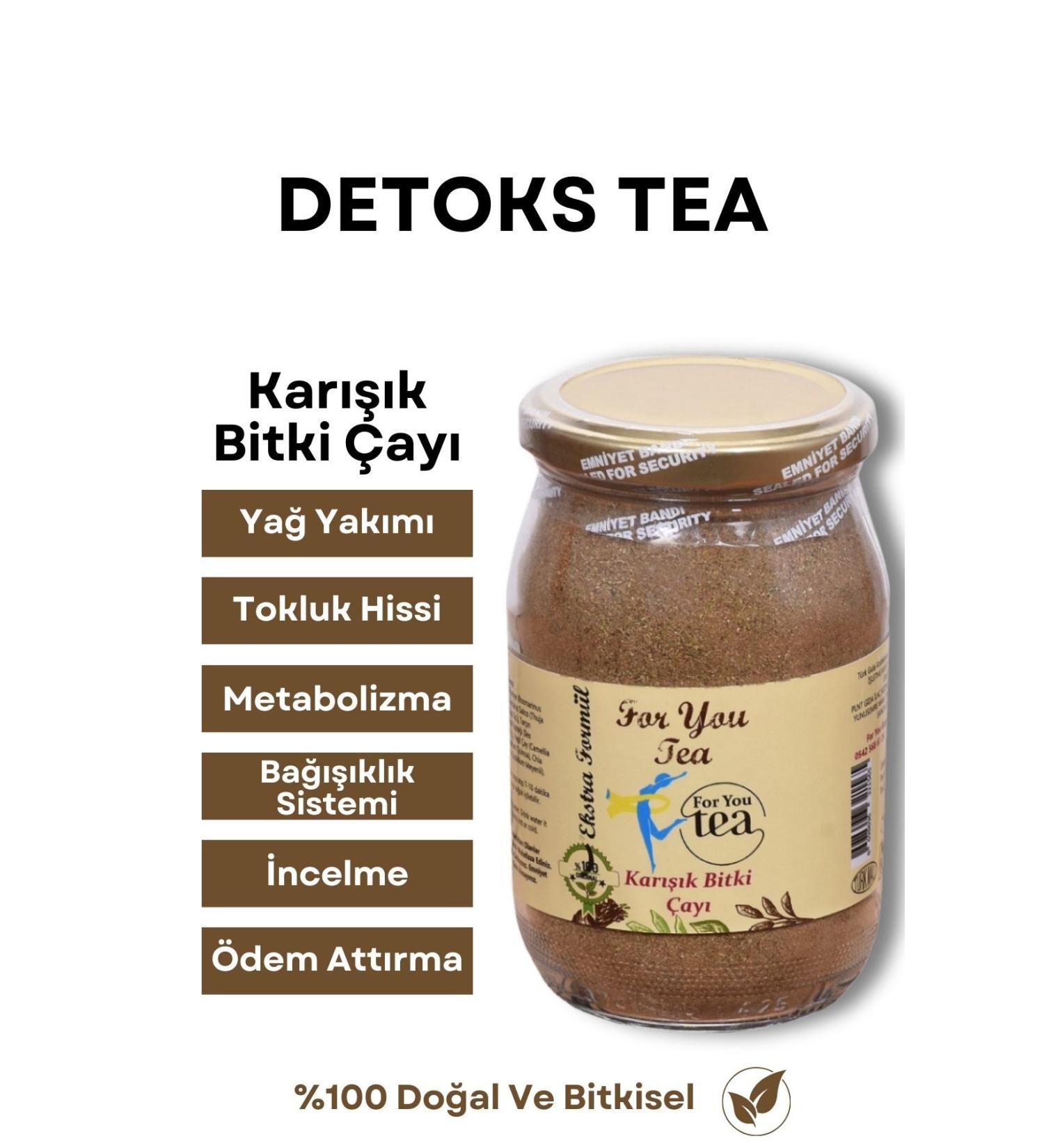 For You Gold For You Tea Detox Mixed Herbal Tea (Detox Tea) - Buy Online on GoSupps.com