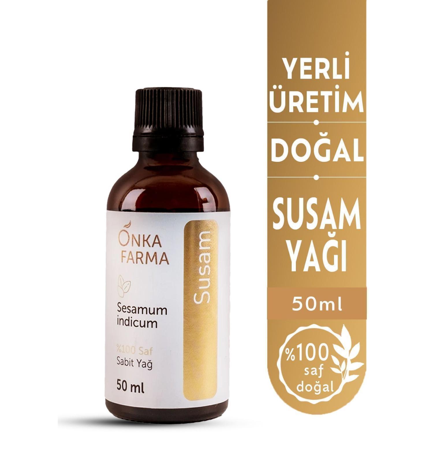 OnkaFarma Onka Farma 0 Pure Sesame Oil - Cold Pressed - 50 ml