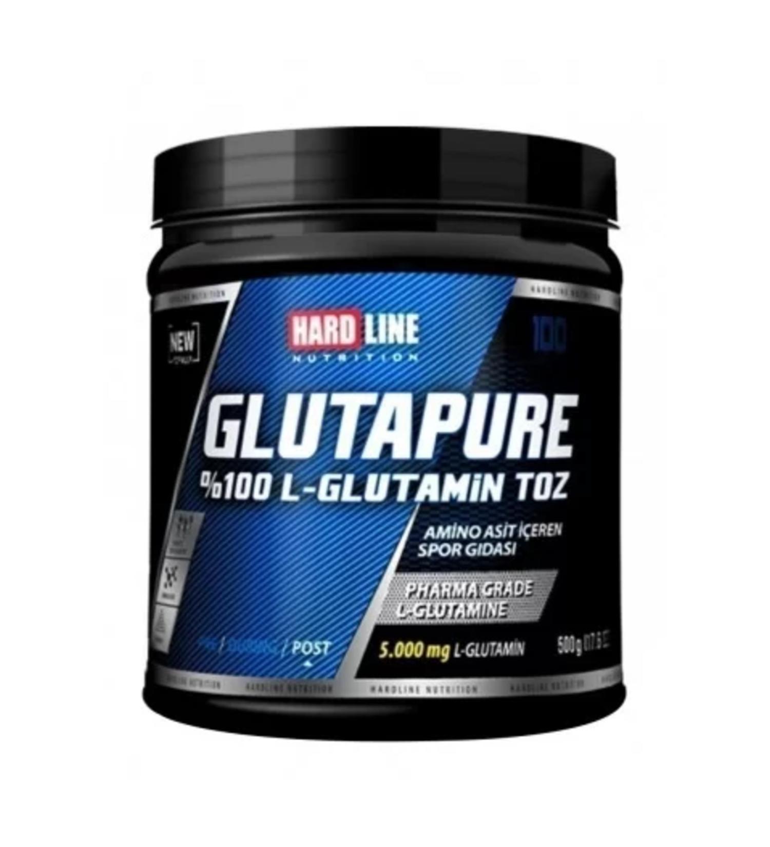 Hardline Glutapure Glutamine 500gr (SINGLE)