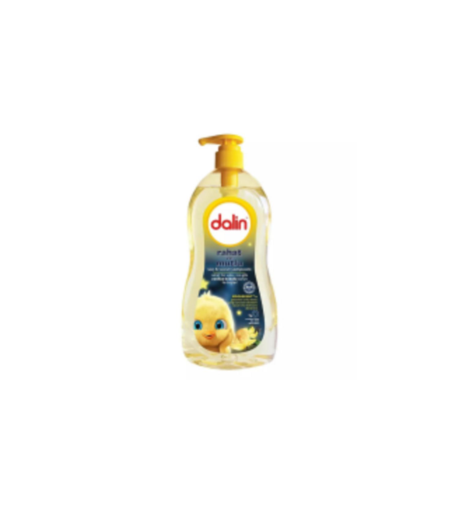 Dalin Relaxed and Happy Hair & Body Shampoo 700 ml (SINGLE)