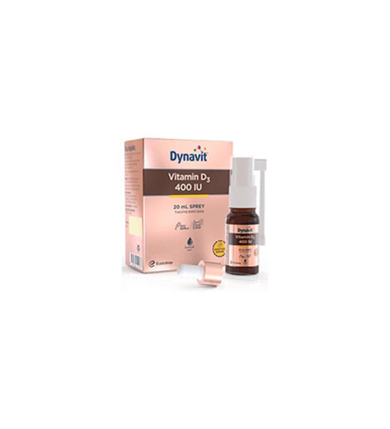 Dynavit Vitamin D3 400 IU 20 ml (SINGLE)