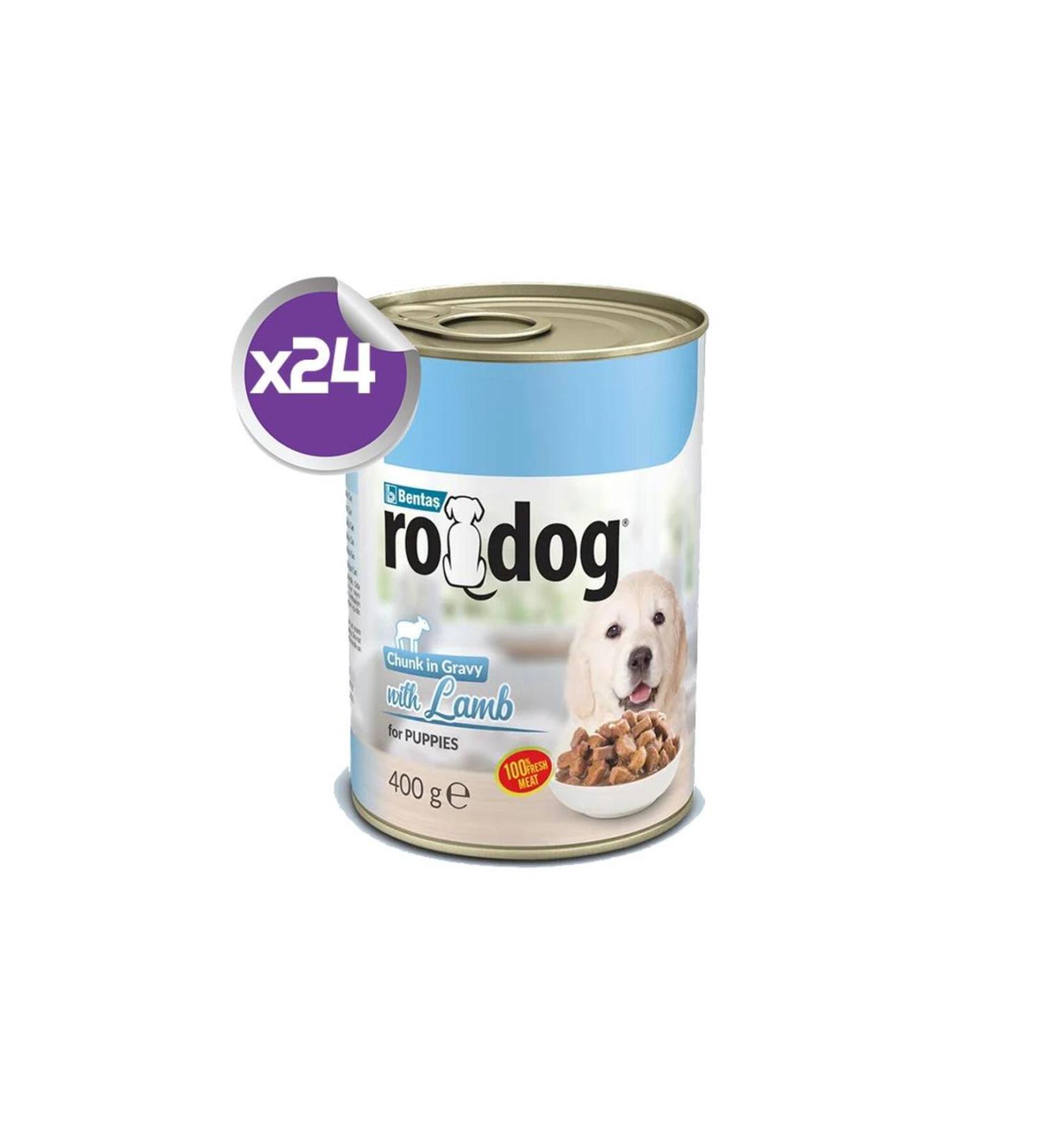 rodog Puppy Canned Puppy with Lamb 24x400gr