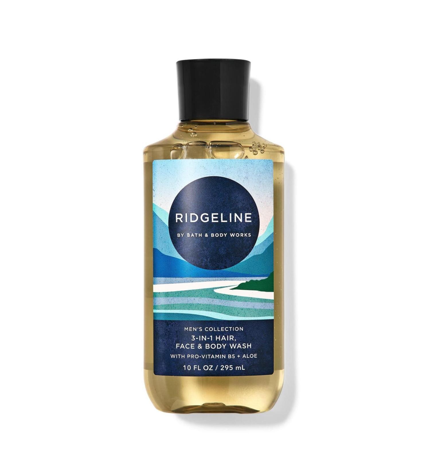 Bath & Body Works Ridgeline 3 in 1 Hair Face and Body Shampoo 295 ml