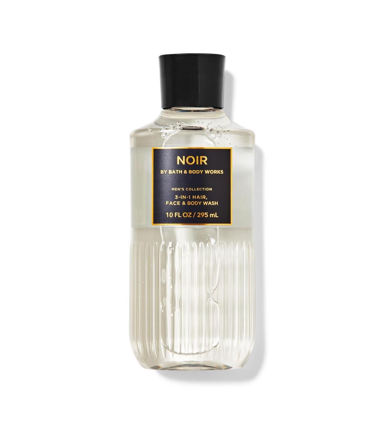 Bath & Body Works Noir 3 in 1 Hair Face and Body Shampoo 295 ml
