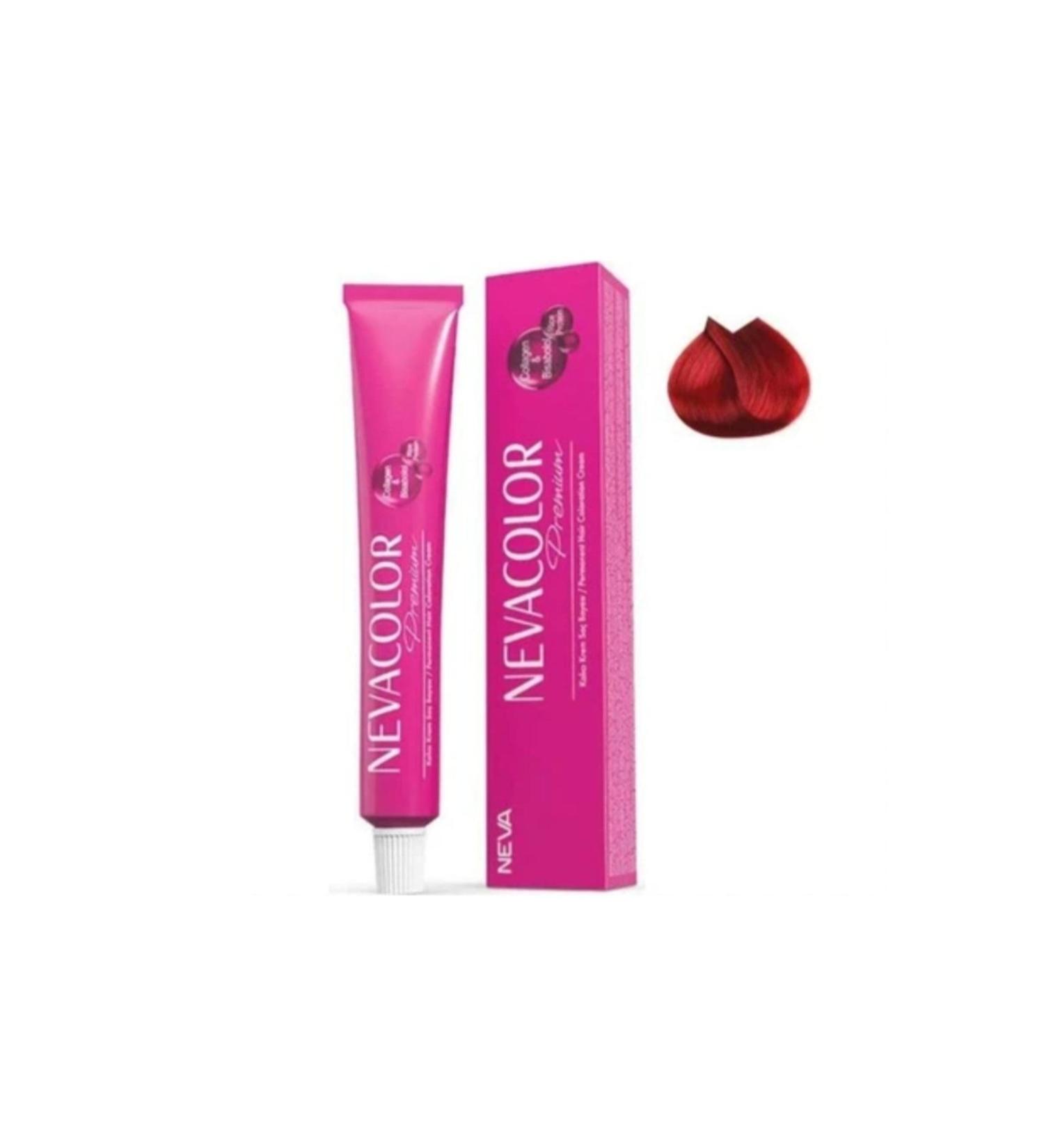 Nevacolor Premium Women Neva Color Hair Dye 6.00 Fire Red