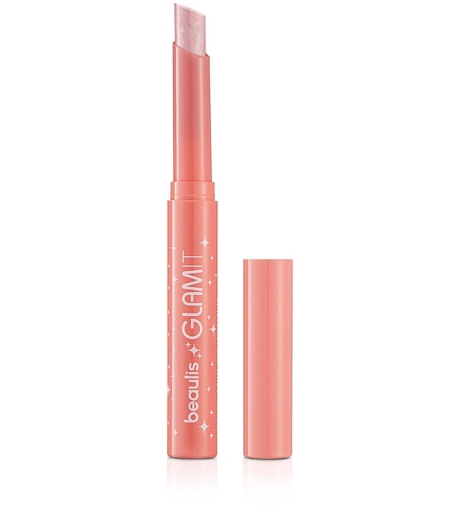 beaulis Glam It Shimmering Lip Balm Lipstick 516 Light Pink - Buy Online on GoSupps.com