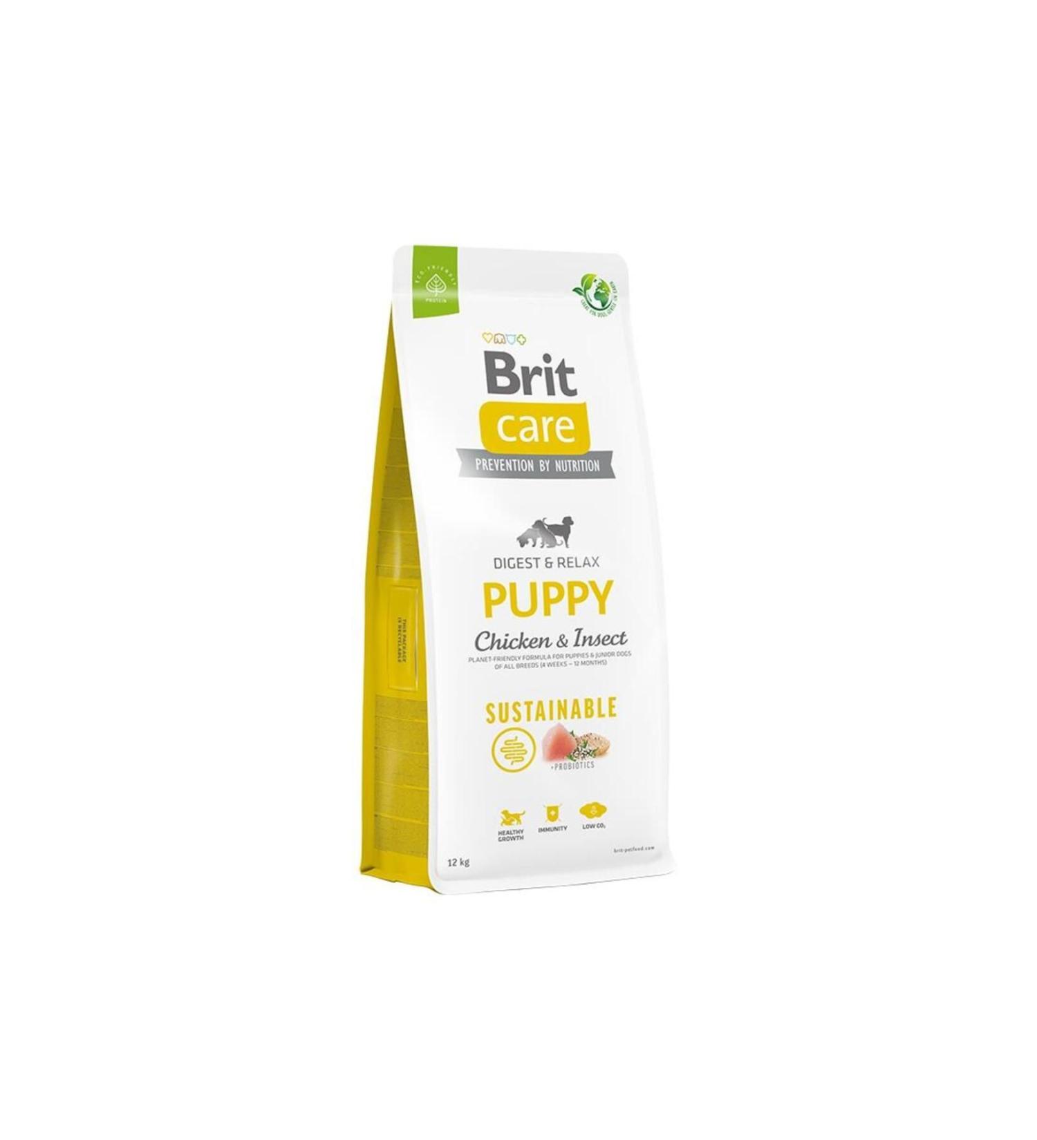 Brit Care Puppy Digest & Relax Chicken Insect Protein Puppy Food 12kg