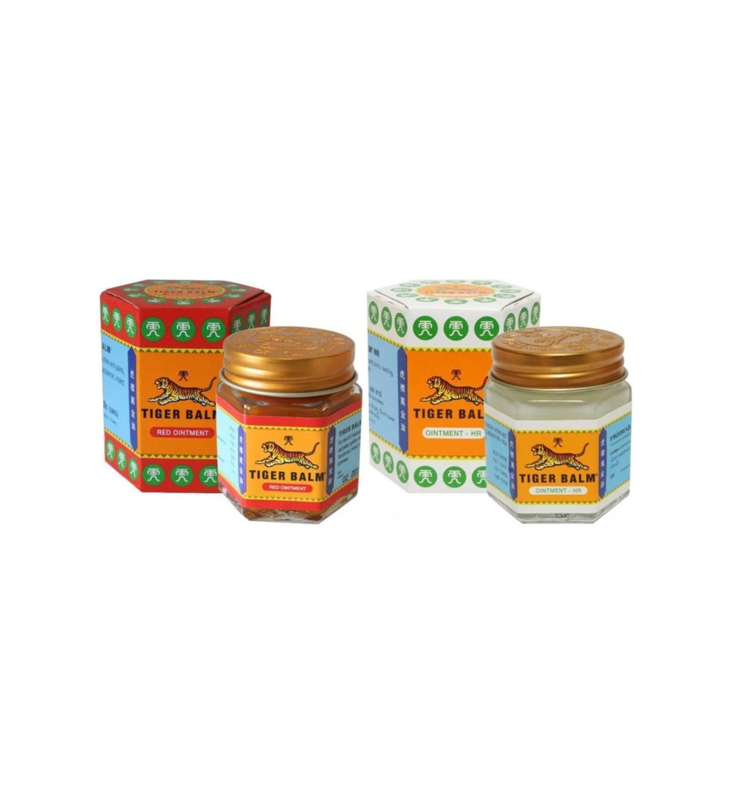 Tiger Balm Red Ointment 30g/Jar White Ointment 30g/Jar