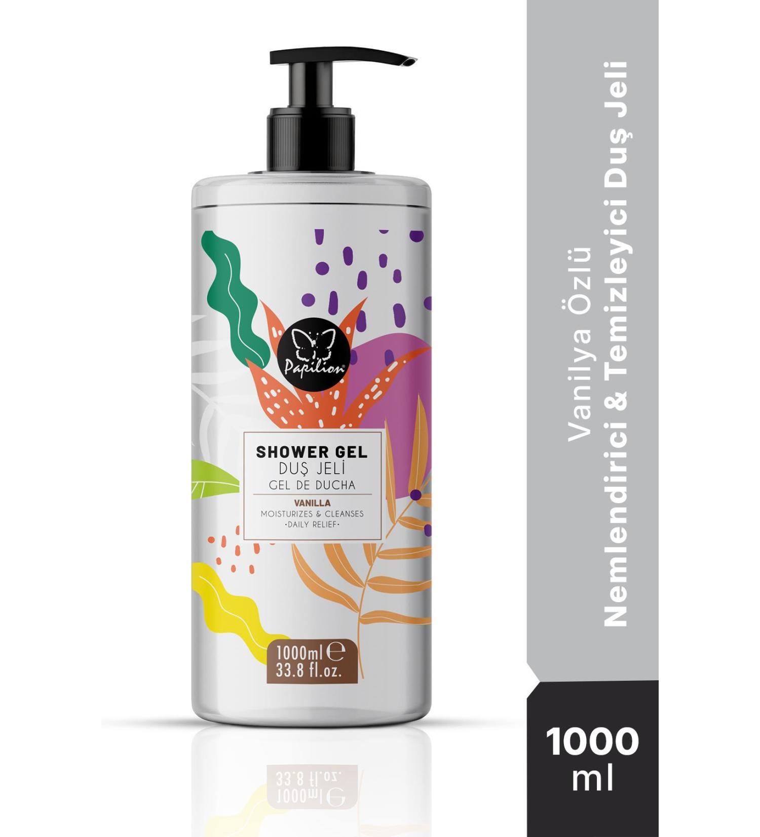 Papilion Shower Gel 1000 Ml Vanilla