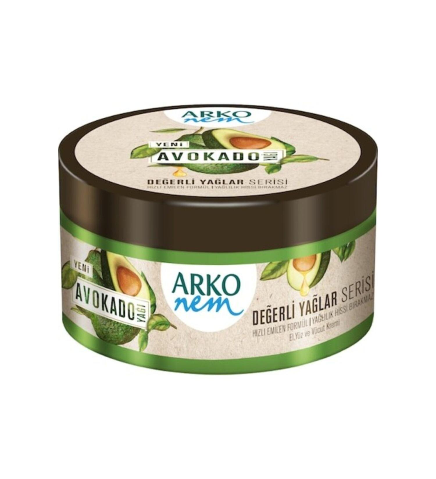 Arko Precious Oils Avocado Oil Cream 150 ml