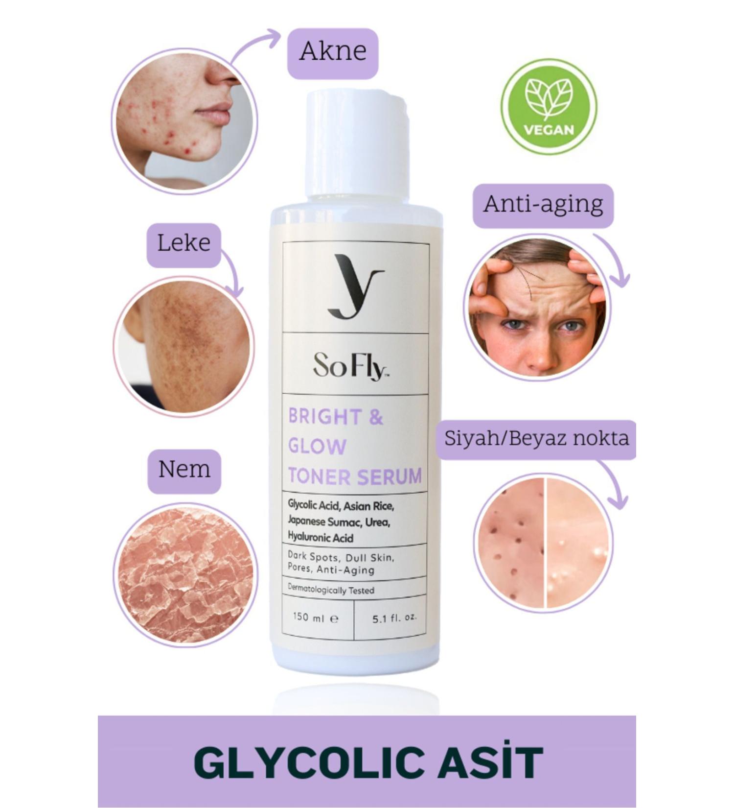 So Fly Bright & Glow Toner Serum 150 ml