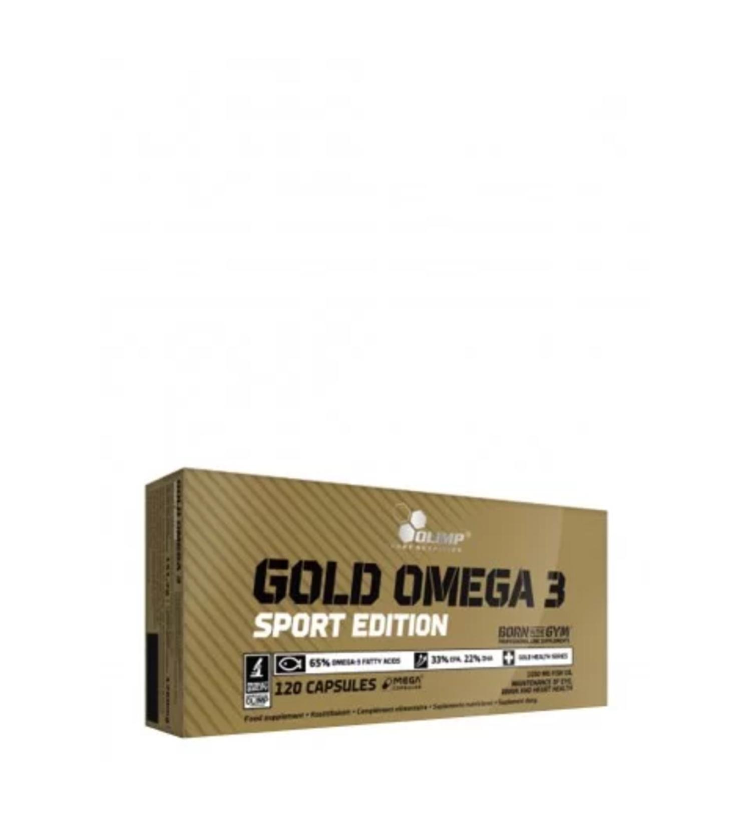 Gold Omega 3 Sport Edition 120 Capsules (1 PIECE)