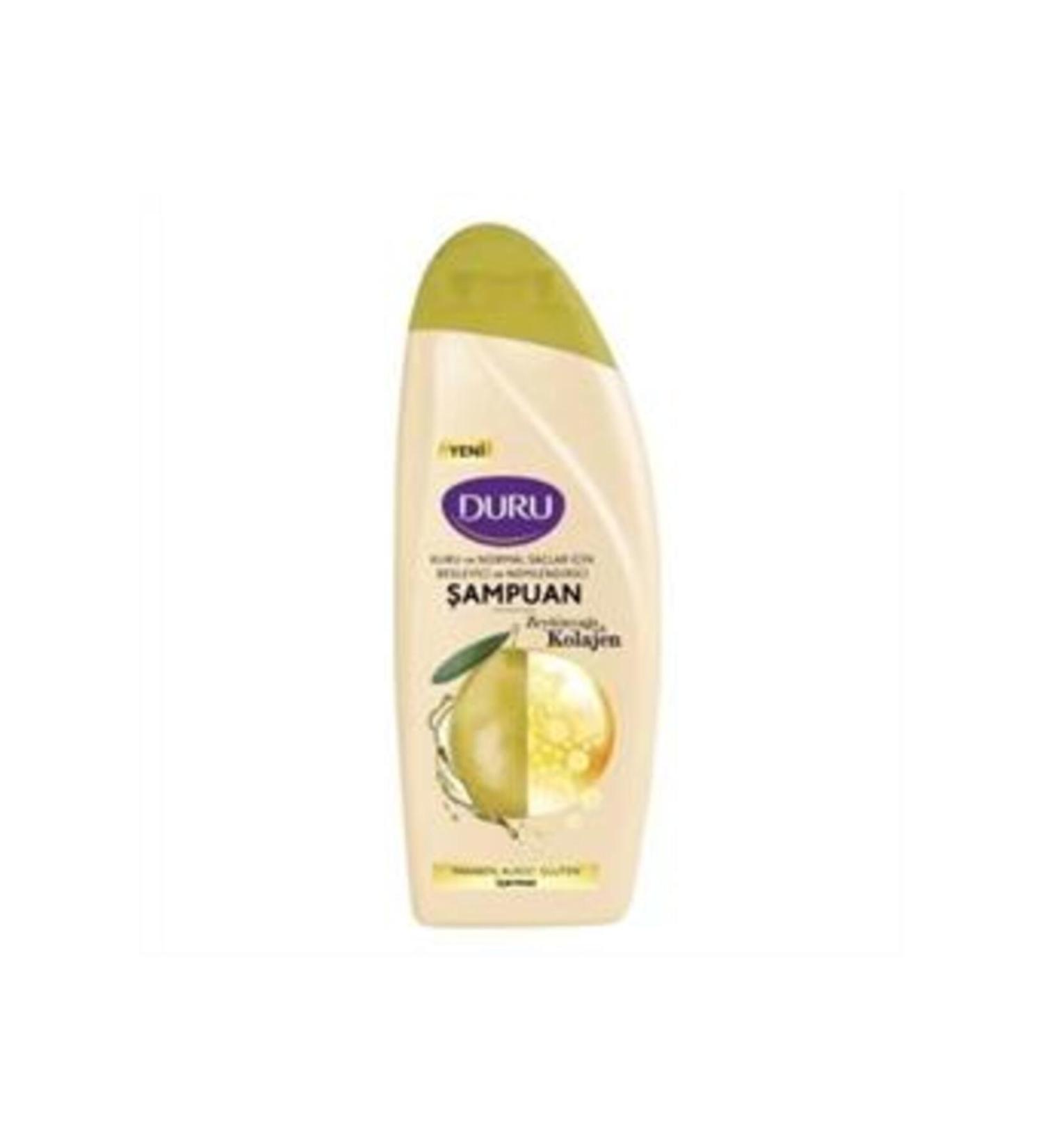 Duru Collagen & Olive Oil Shampoo for Dry and Normal Hair 500ml (SINGLE)