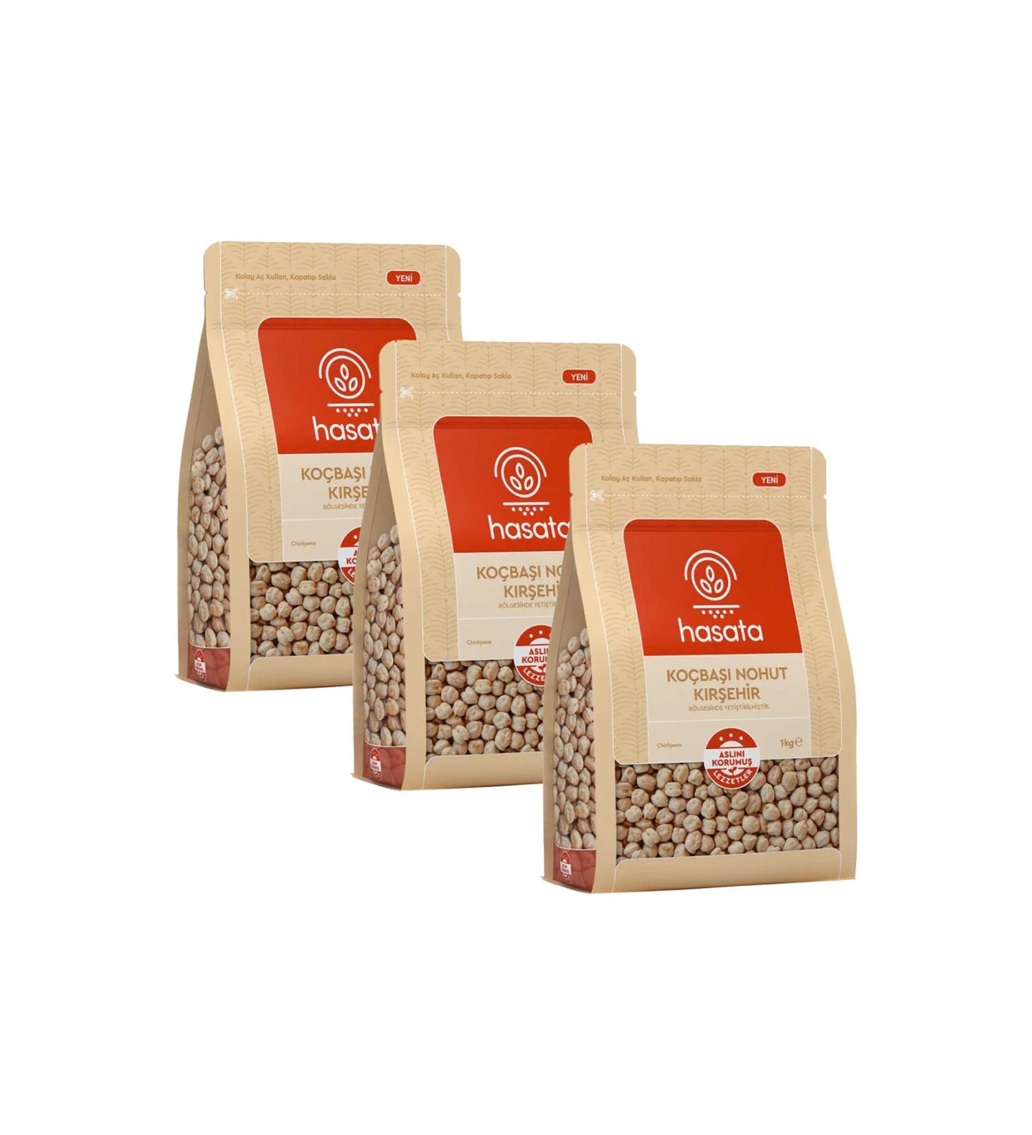 Harvested Ram Chickpeas K r ehir 1 kg x 3 Pieces