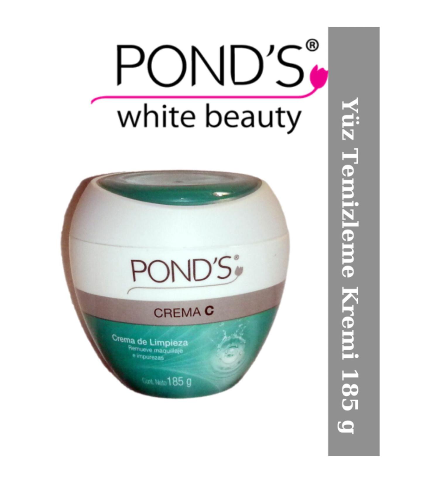 Ponds Pond's Crema C Pore Opener Dermatological Make-up and Facial Cleanser with Vitamin C 185 gr (Imported) - Buy Online on GoSupps.com
