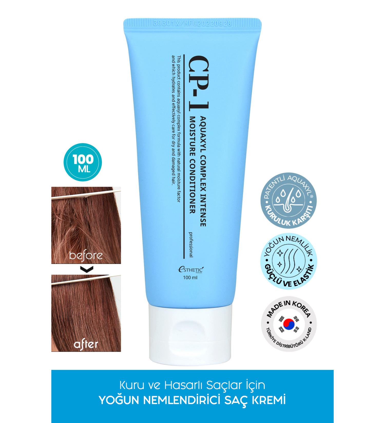 ESTHETIC HOUSE CP-1 Intensive Moisturizing Conditioner for Dry and Damaged Hair Aquaxyl Complex Conditioner 100ml - Buy Online on GoSupps.com