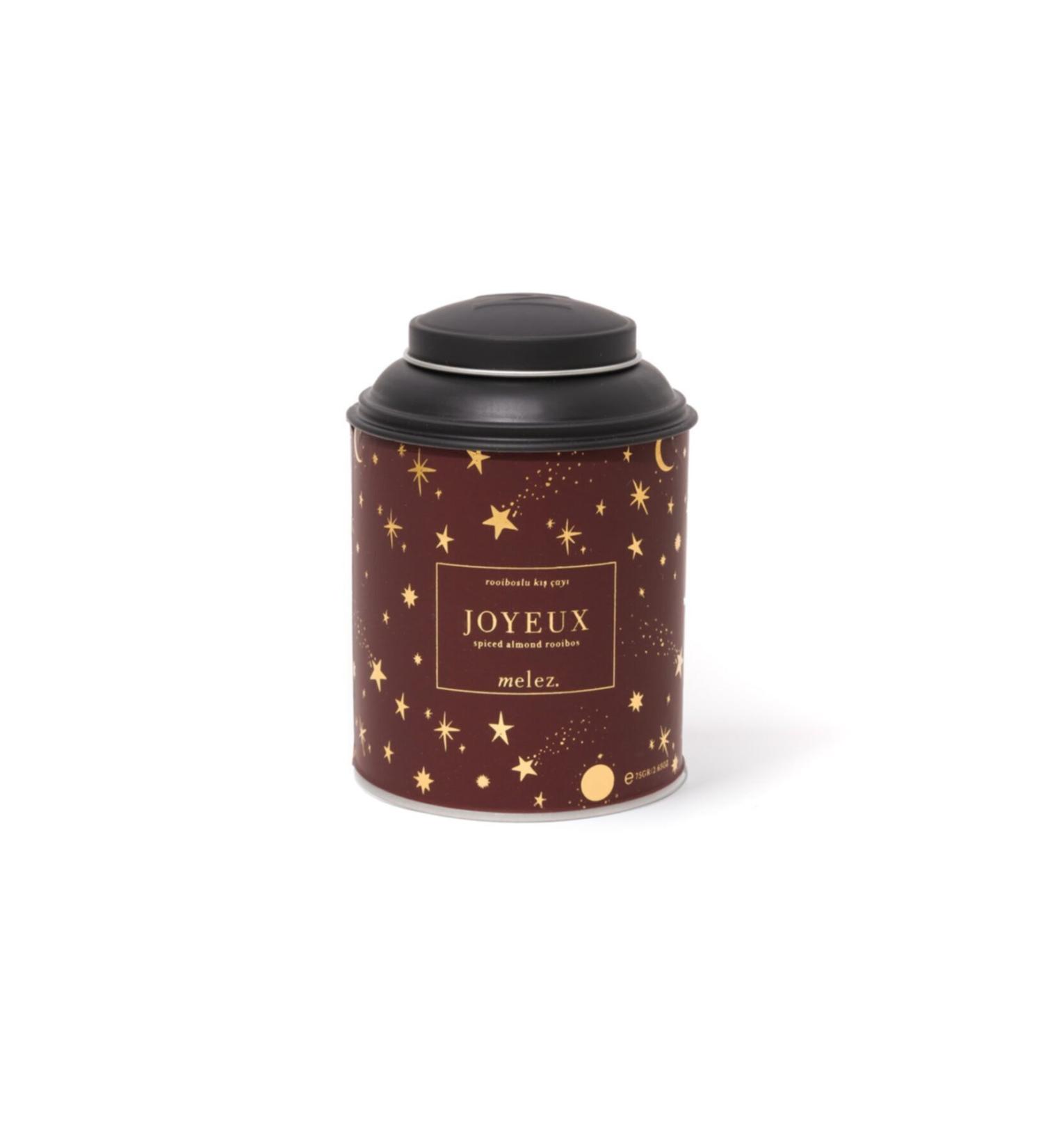 Melez Tea Joyeux Tea 75 gr - Winter Rooibos Tea with Almonds