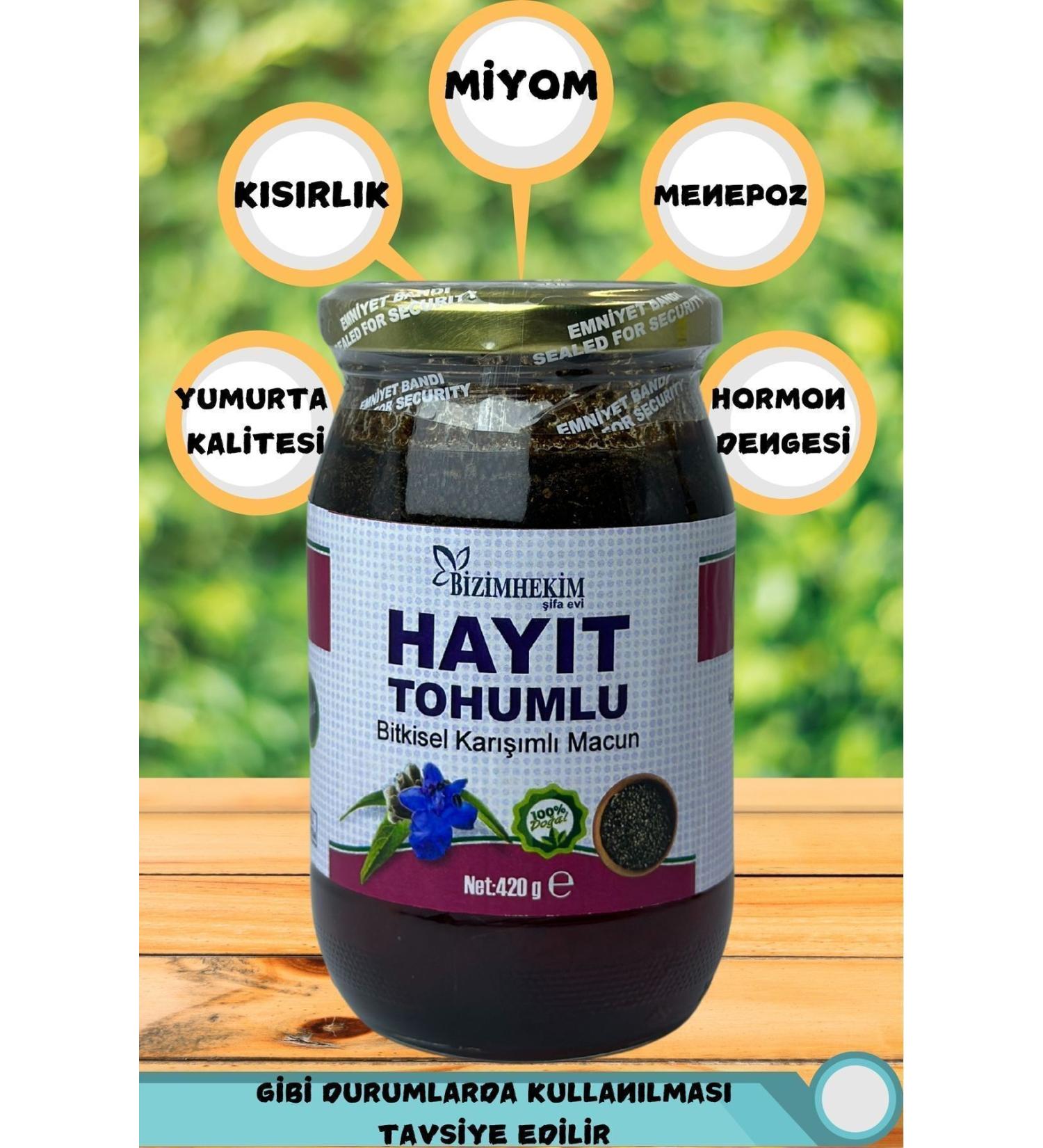 BIZIMHEKIM Herbal Mixed Paste with Chaste Seeds 420 gr