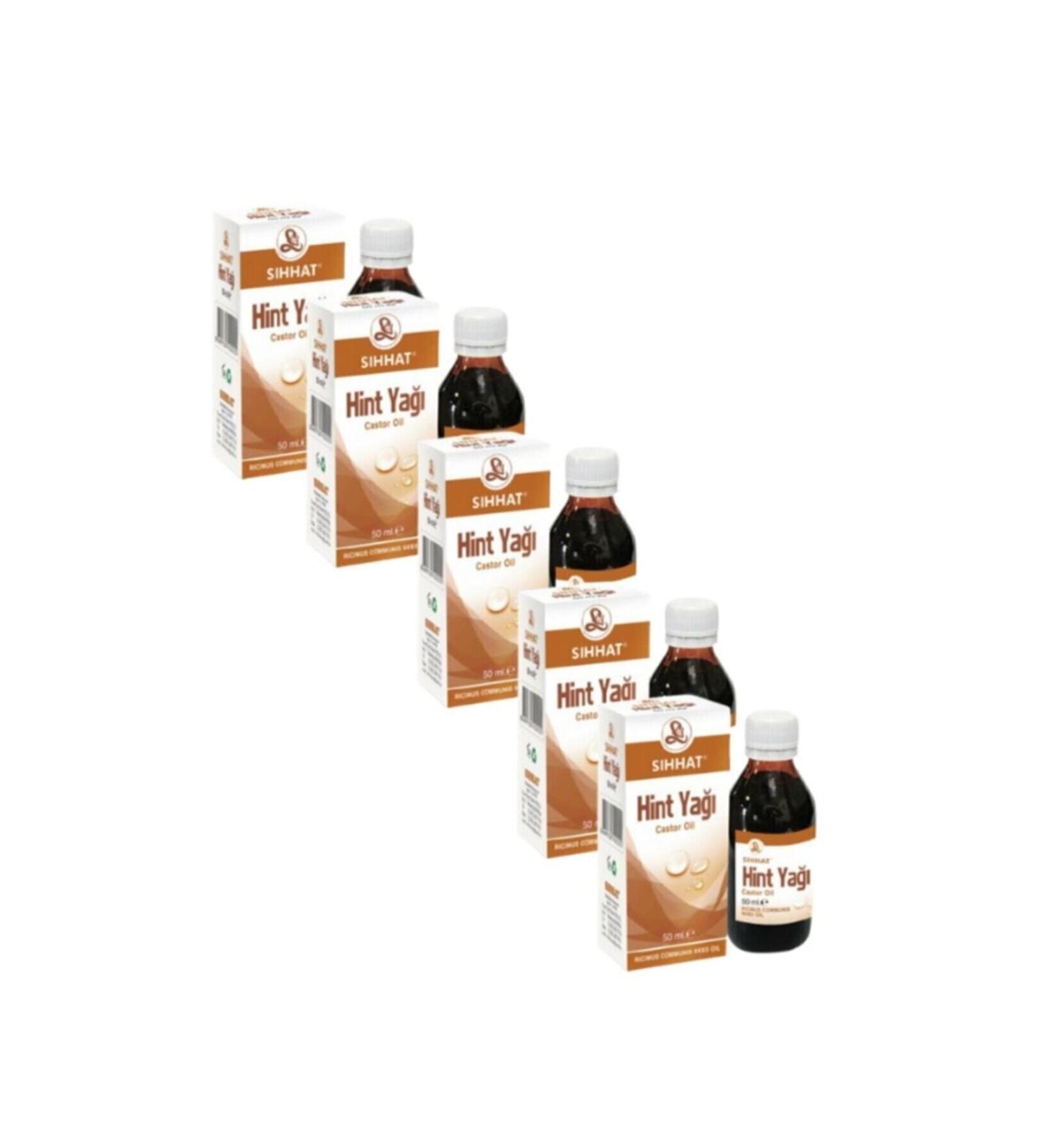 Health Pharma Health Castor Oil 50 Ml 5 Pieces