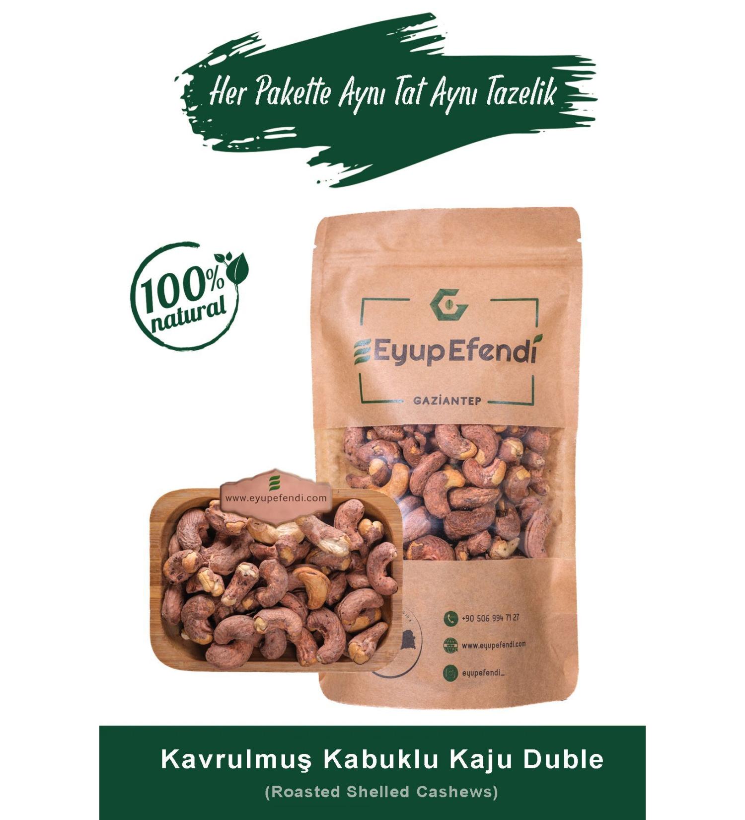 eyup efendi Cashew Shelled Roasted Jumbo Size -200 Grams