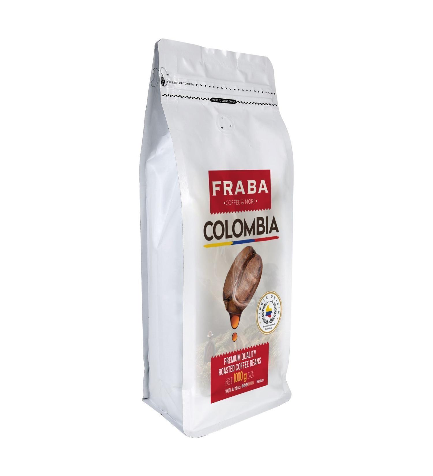 Fraba Colombia Single Origin Espresso Bean Coffee 1kg