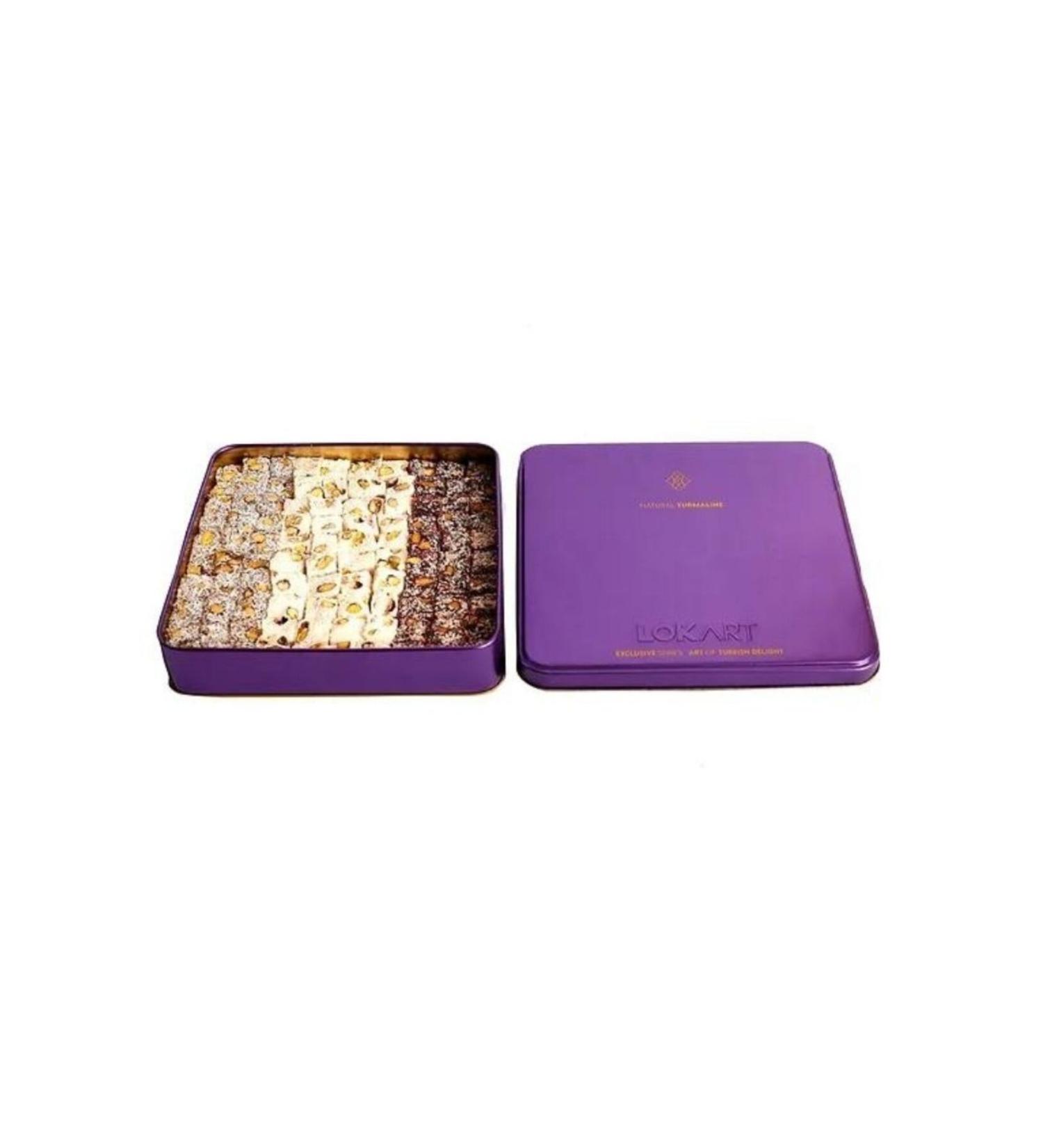 LokArt Double Roasted Turkish Delight Special Metal Box | 900 Gr