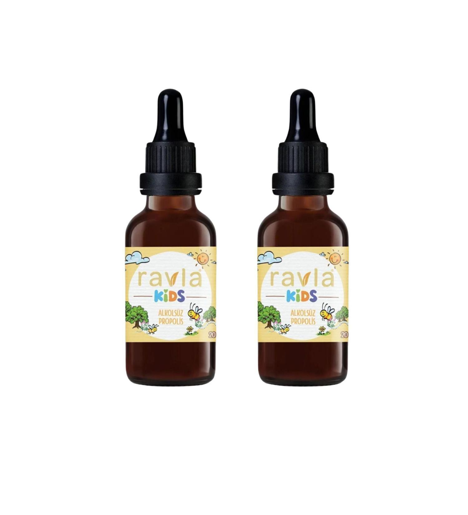 Ravla 2-Pack Product - Kids Alcohol-Free Propolis 20ml
