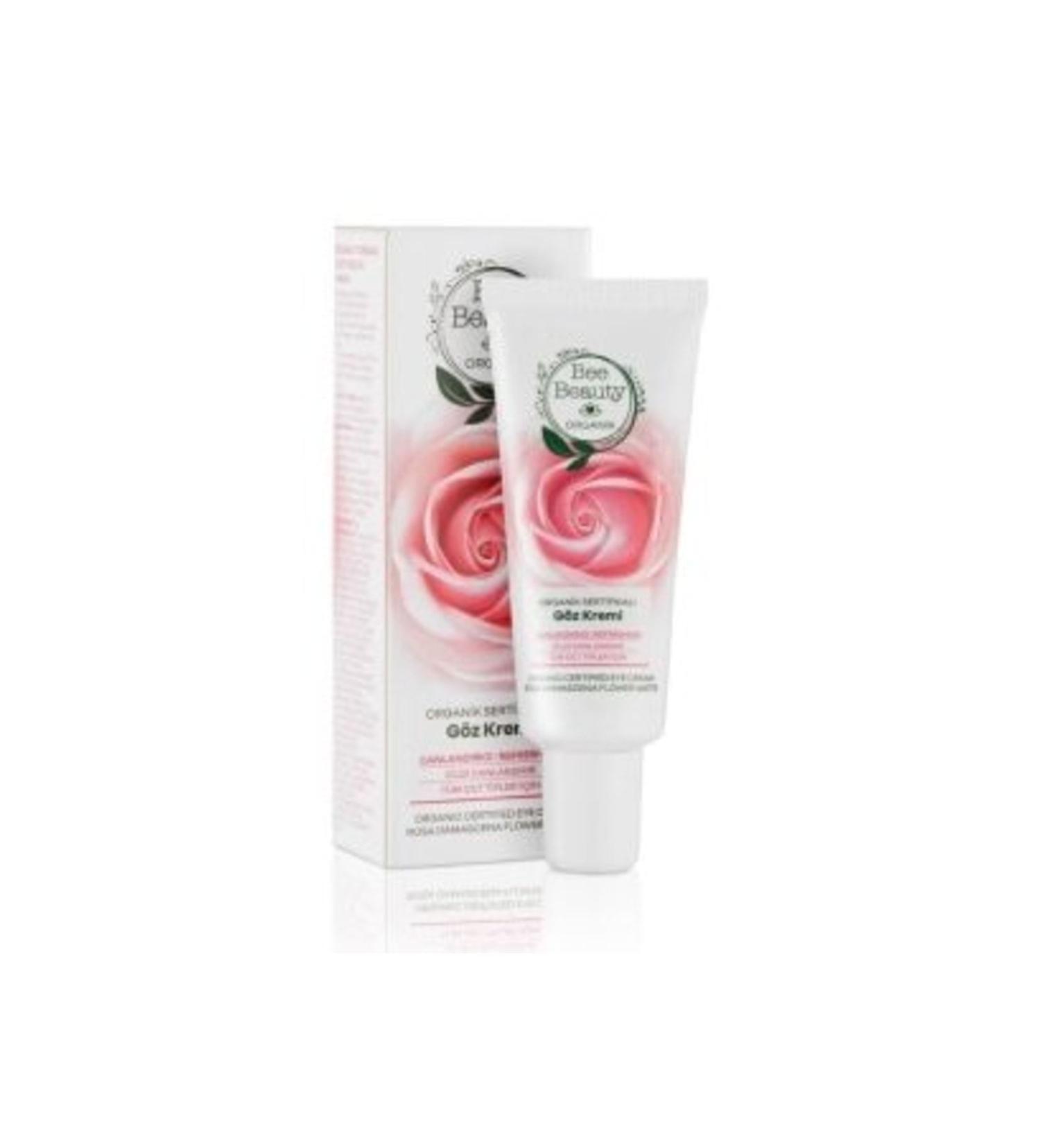 Bee Beauty Organic Eye Cream Rose 25 Ml - Buy Online on GoSupps.com