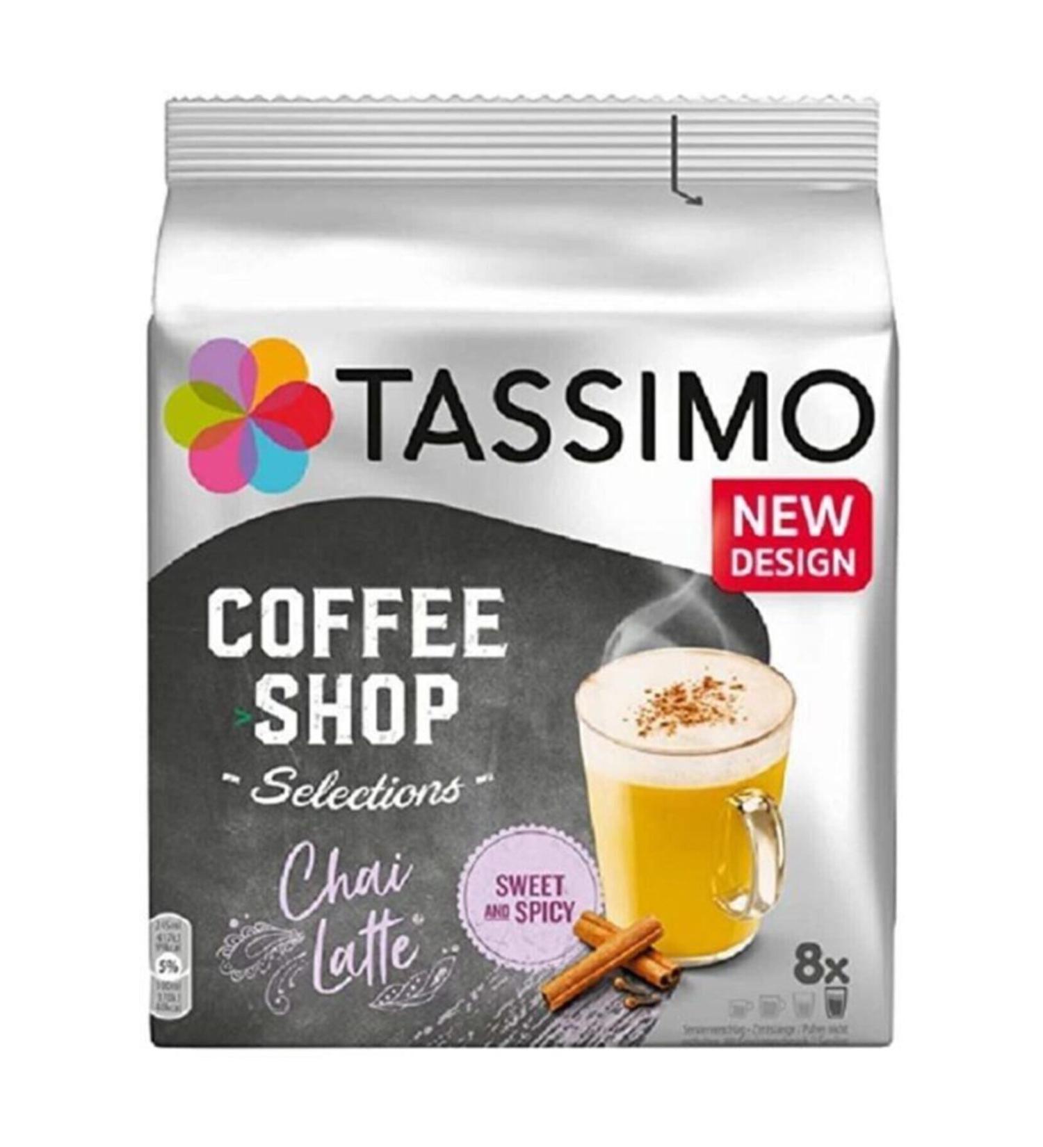 tassimo Coffee Shop Selections Chai Latte8x