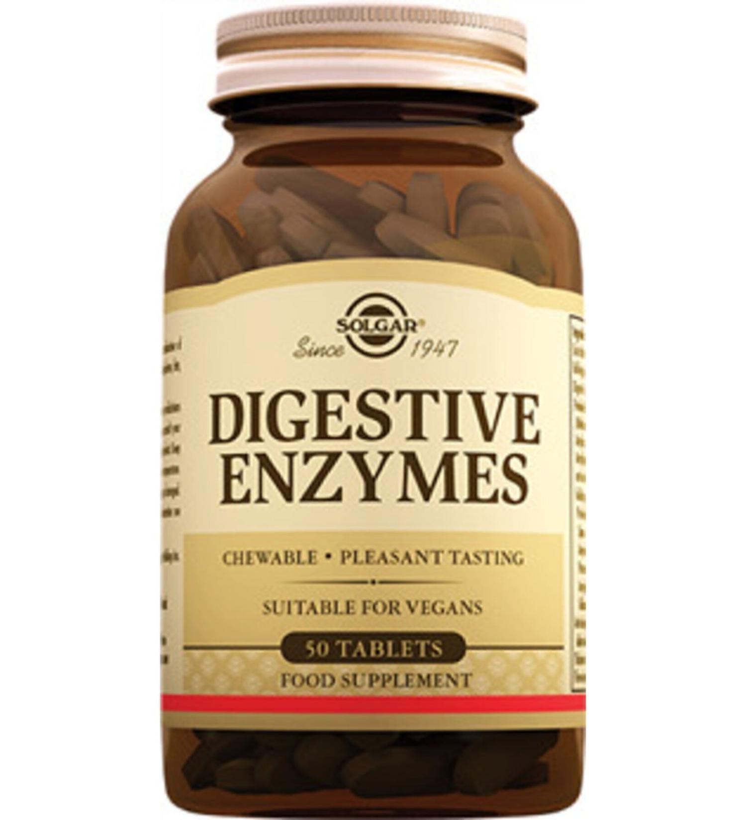 Solgar Digestive Enzymes 50 Tablets