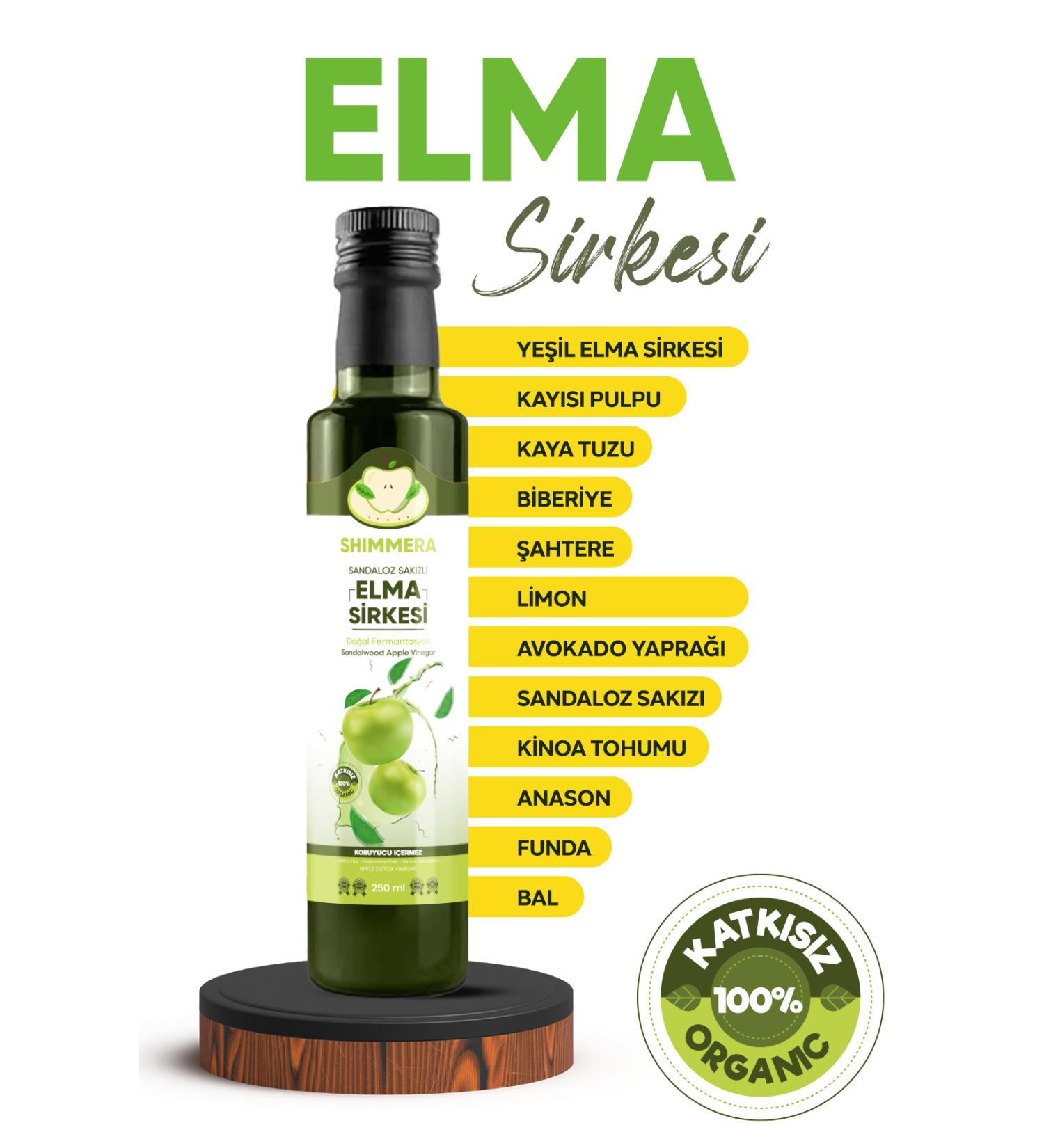 shimmera Detox Apple Cider Vinegar Slimming1 Edema Relief Weight Loss 250ml - Buy Online on GoSupps.com