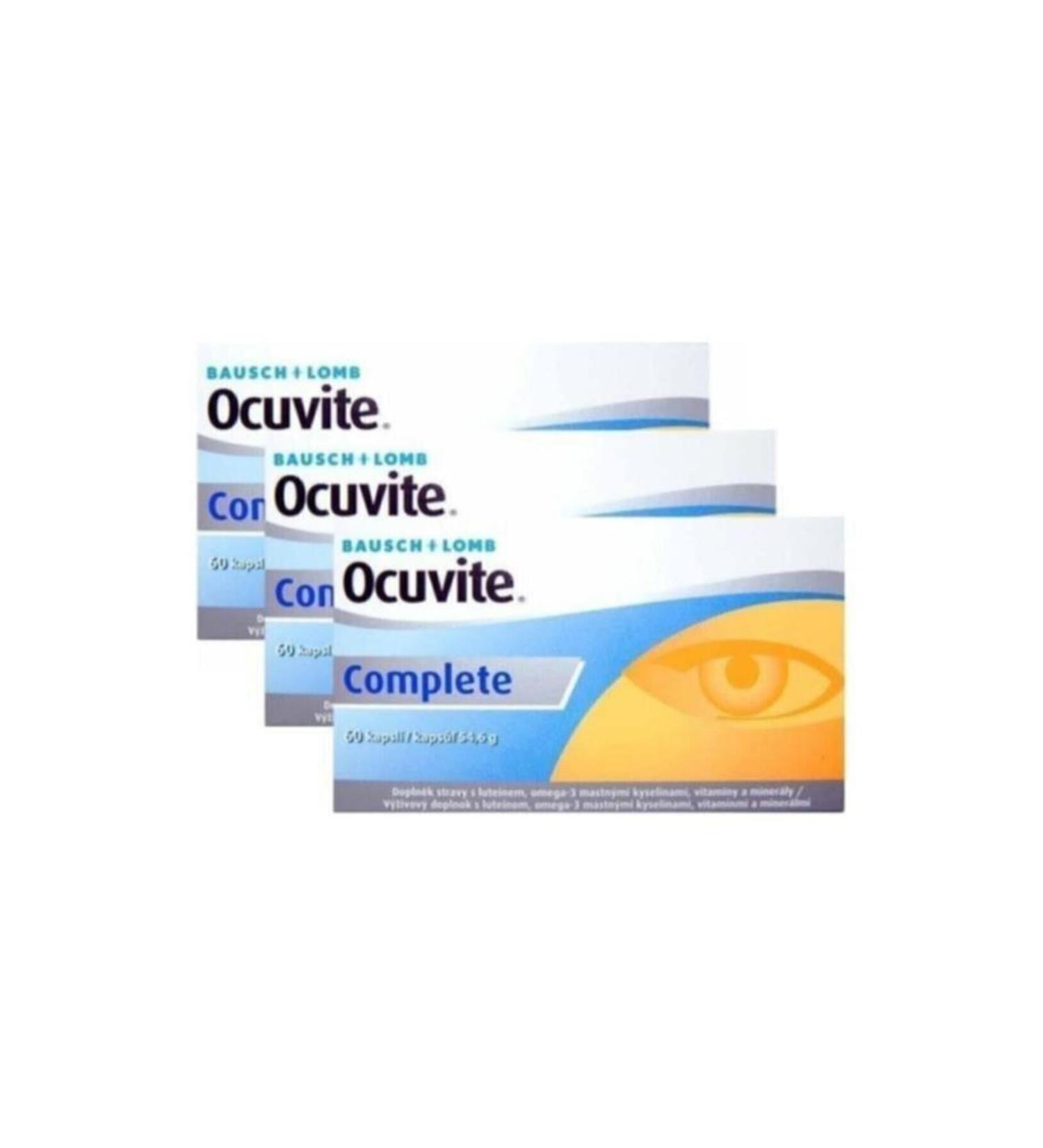 Ocuvite Complete 60 Capsules 3 Pack