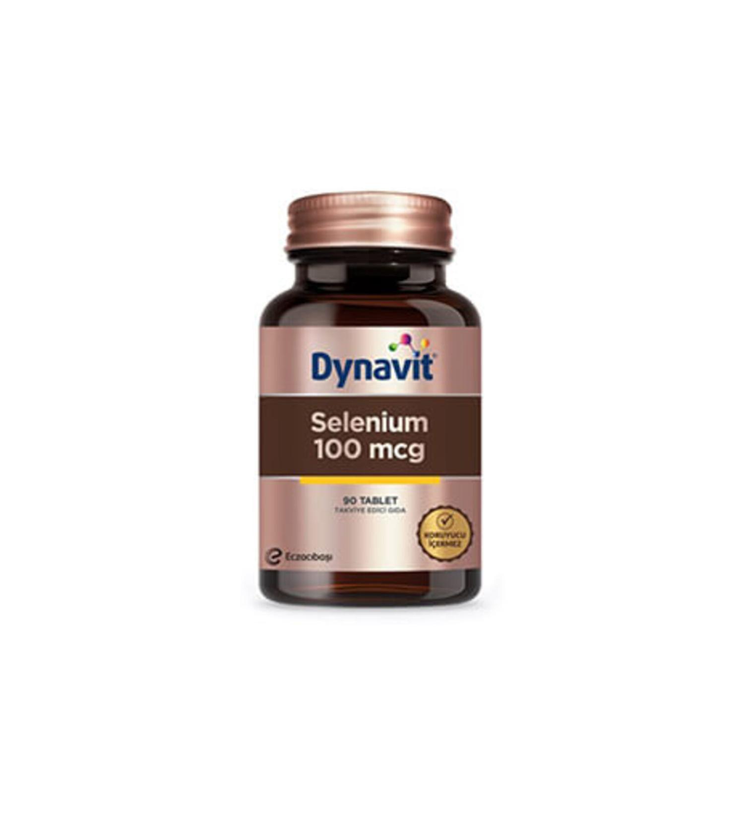 Dynavit Selenium 100 mcg 90 Tablets (SINGLE)