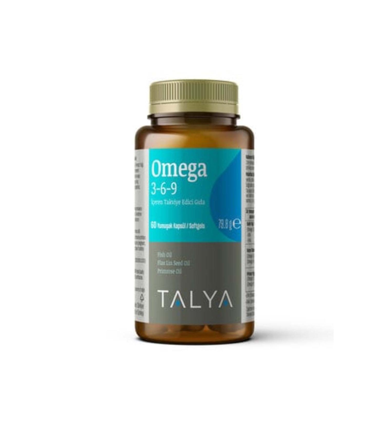 Talya Omega 3-6-9 60 Softgel (SINGLE)