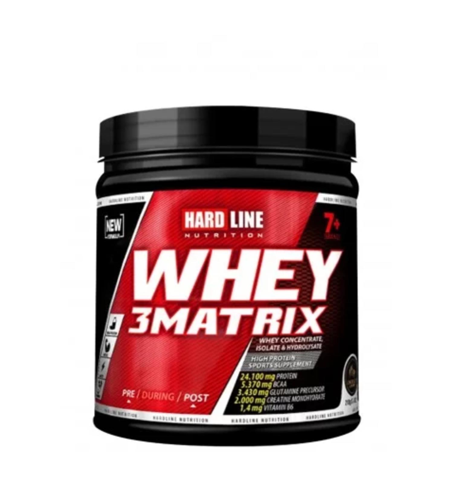 Hardline Whey 3Matrix Protein Powder 210gr (SINGLE)