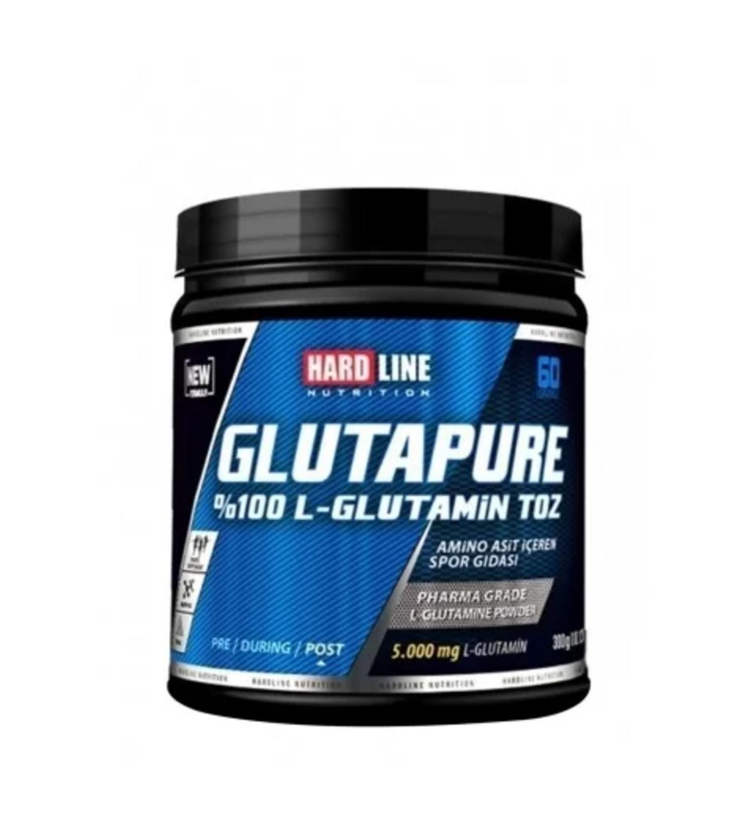 Hardline Glutapure Glutamine 300gr (SINGLE)