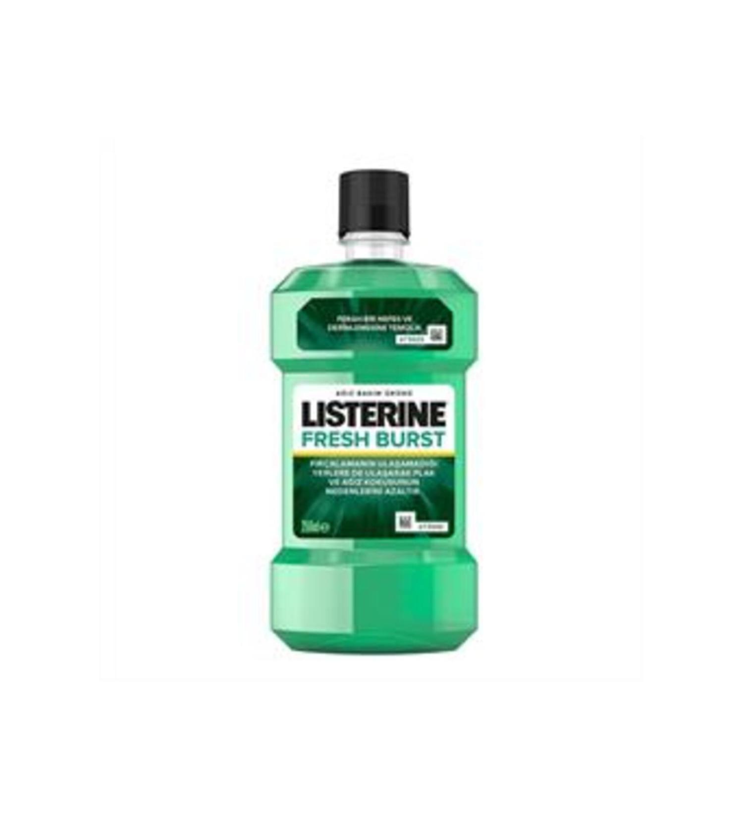 Listerine Fresh Burst Fresh Mint Mouthwash 250 ml (1 PIECE)