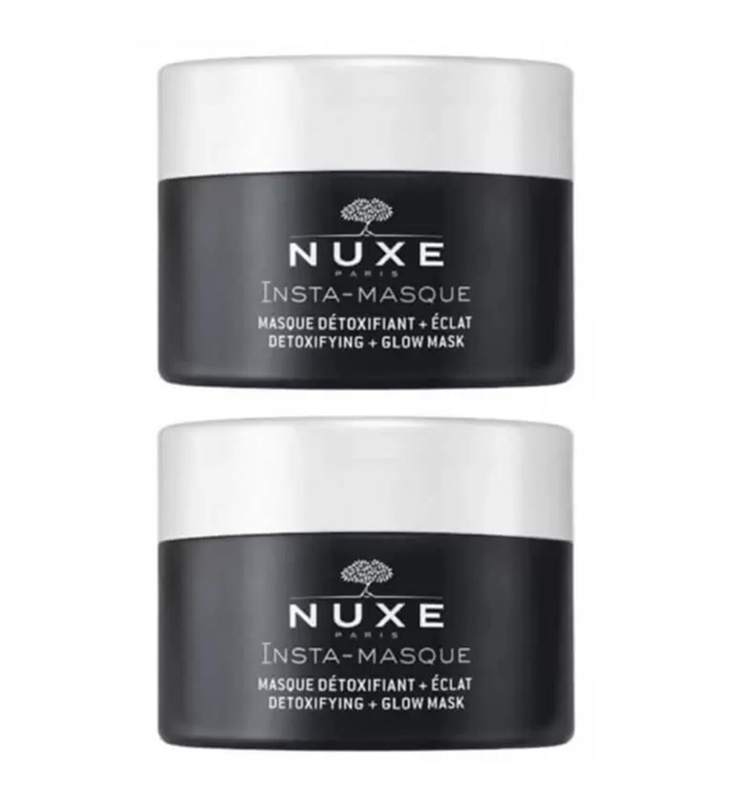 Nuxe Insta-Masque Detoxifying Glow Detox Effective Brightening Mask 50 ml 2 Pieces