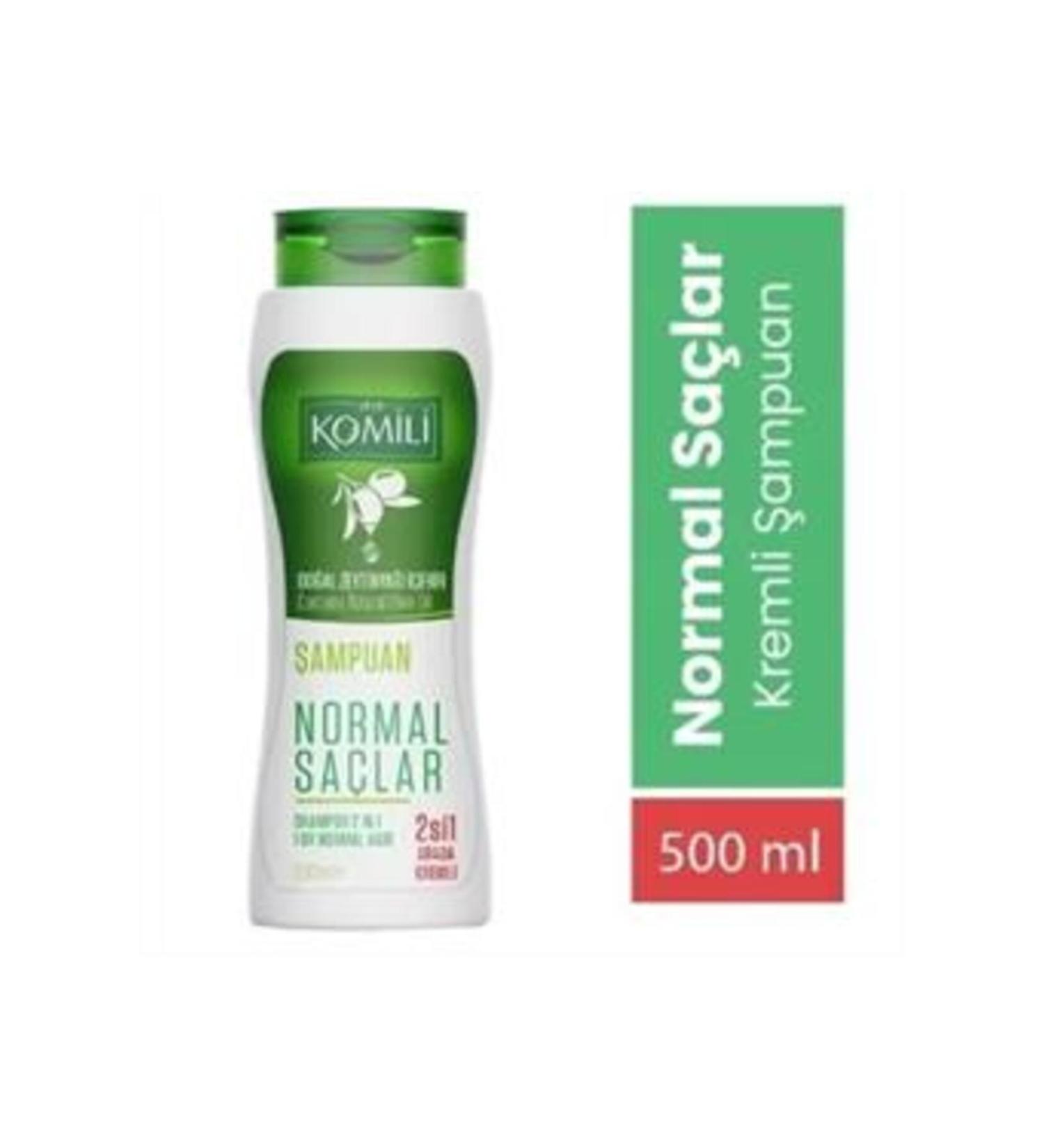 Komili 2 in 1 Creamy Basic Care Shampoo 500ml (SINGLE)