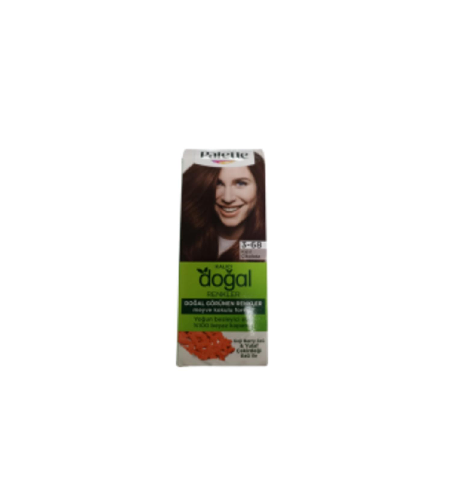Palette Natural Colors 3-68 Red Chocolate Hair Dye (SINGLE)