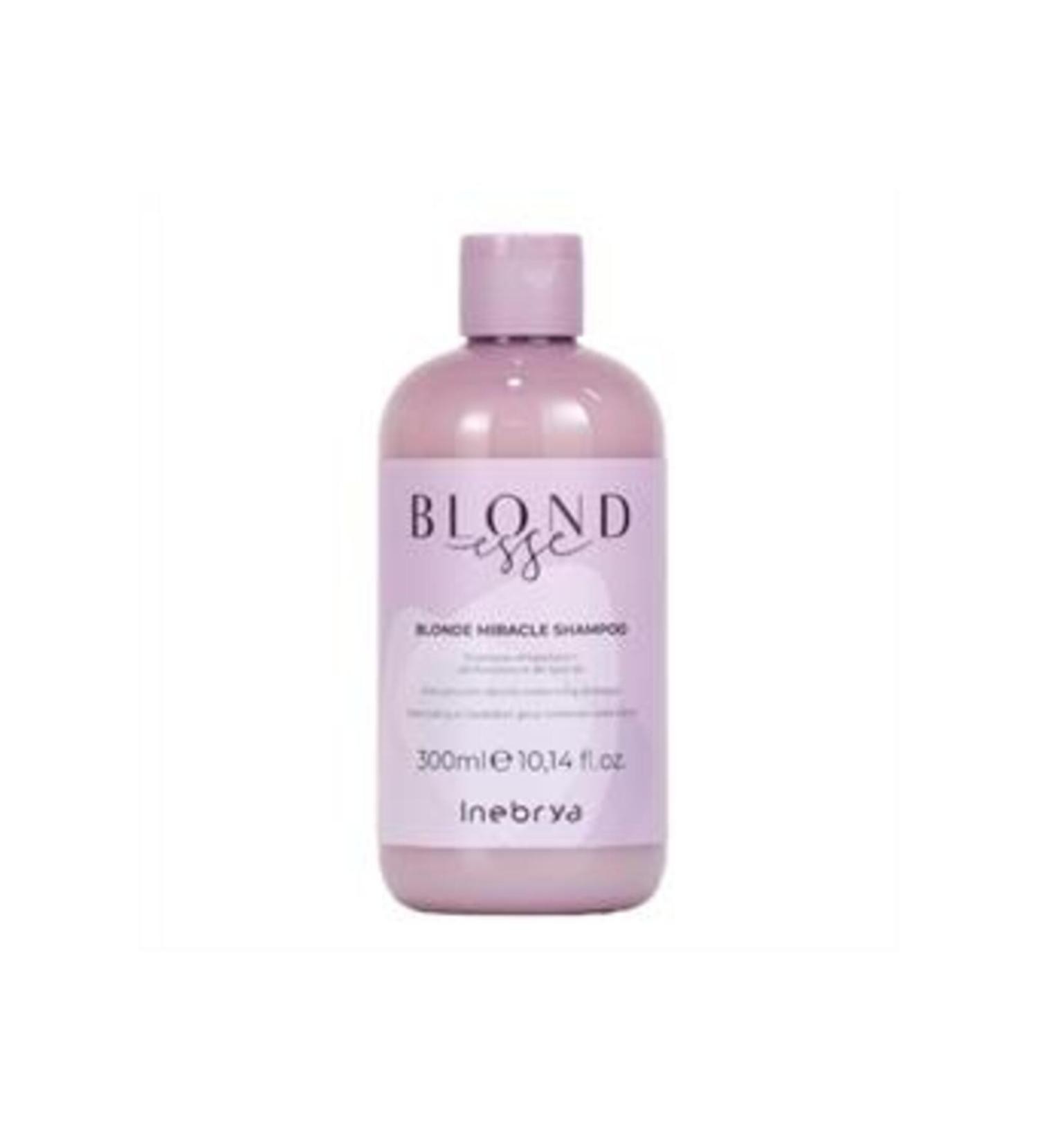 Inebrya Blondesse Moisturizing Care Shampoo for Blonde Hair 300ml (SINGLE)
