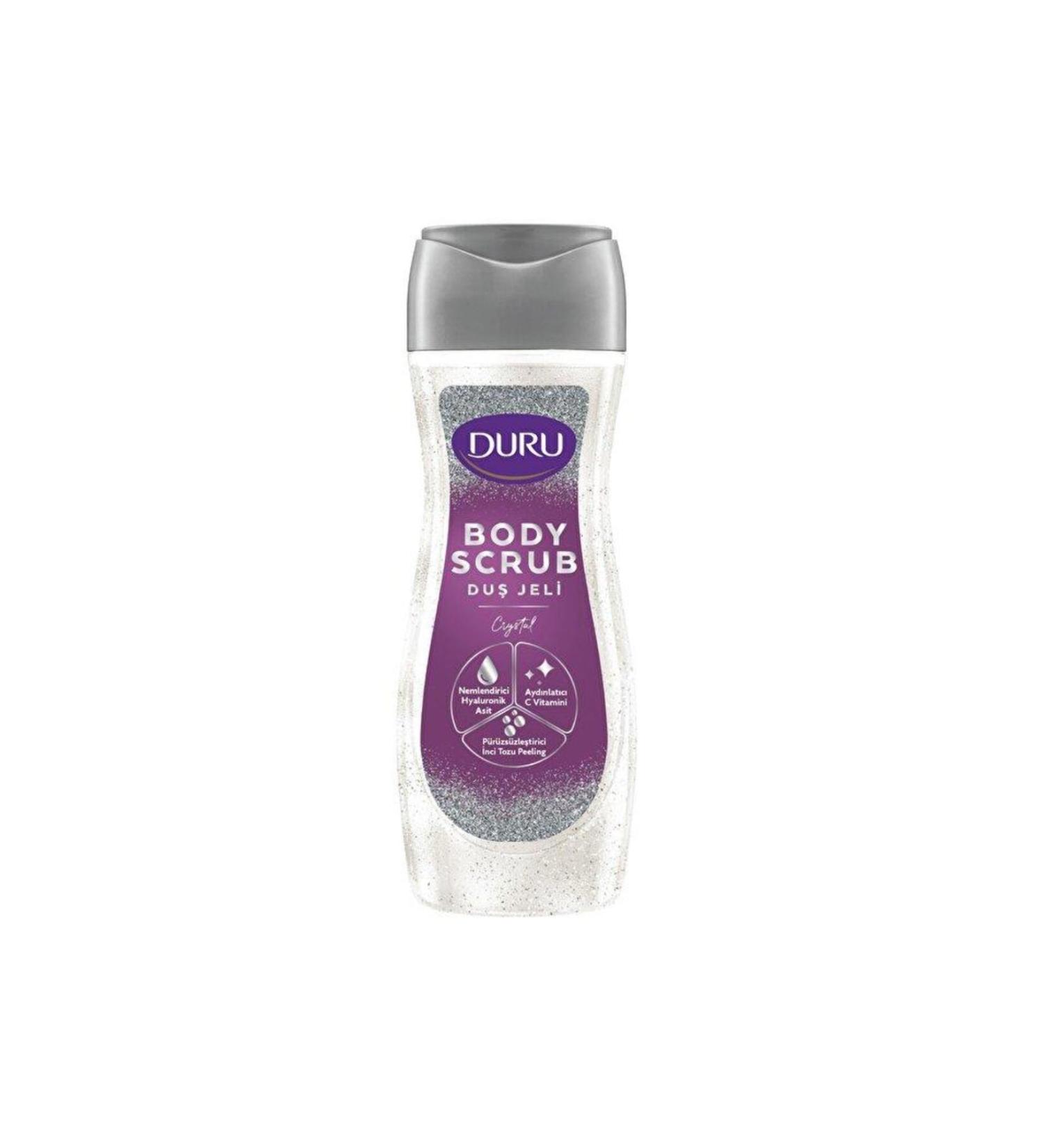 Evyap Duru Shower Gel Body Scrub Crystal 450 ml