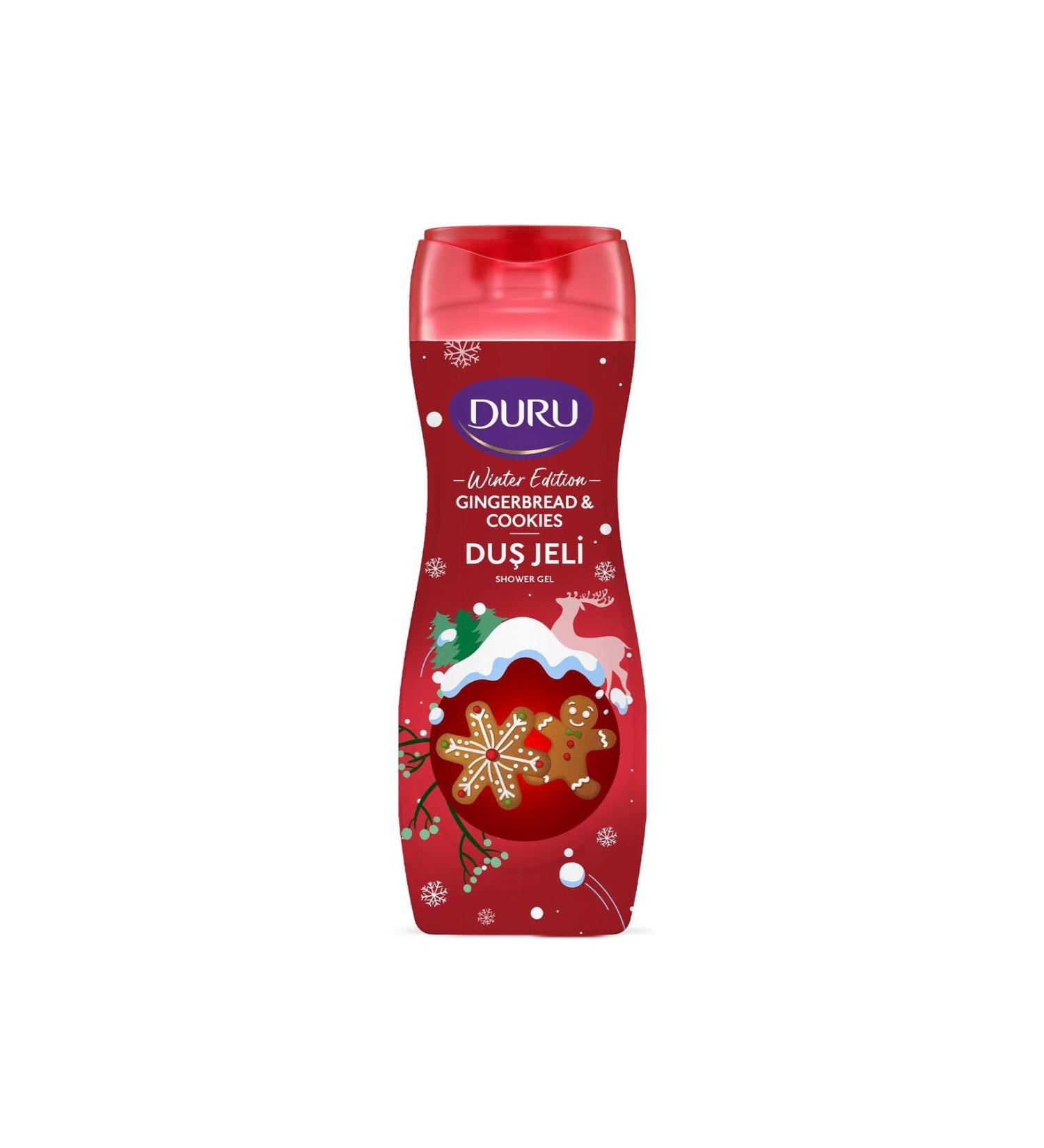 Evyap Duru Winter Edition Gingerbread & Cookies Shower Gel (450 ml)