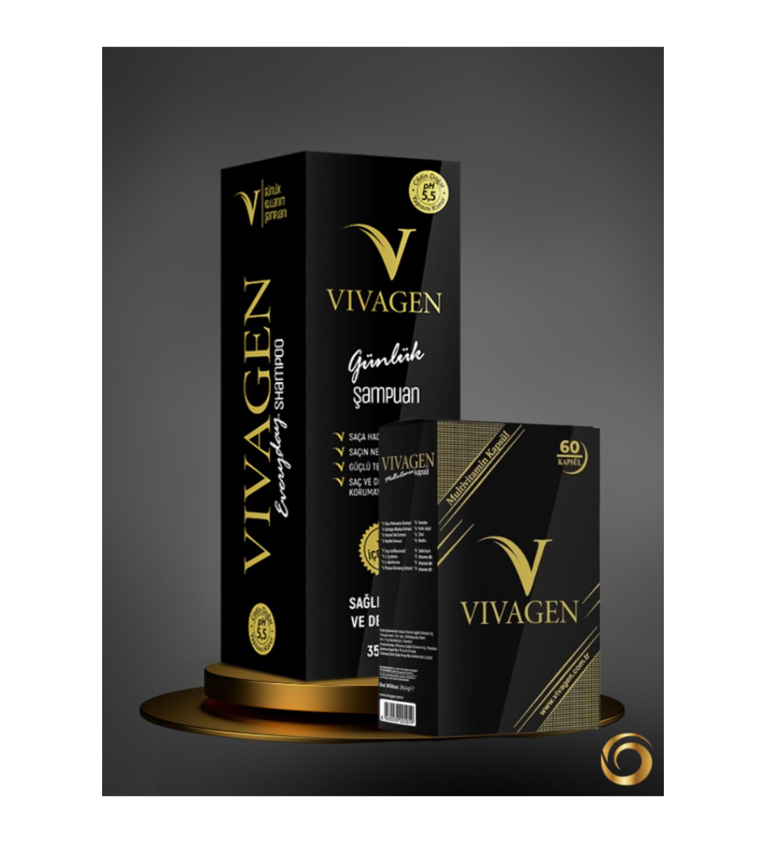 VIVAGEN SHAMPOO & TABLET DOUBLE SET